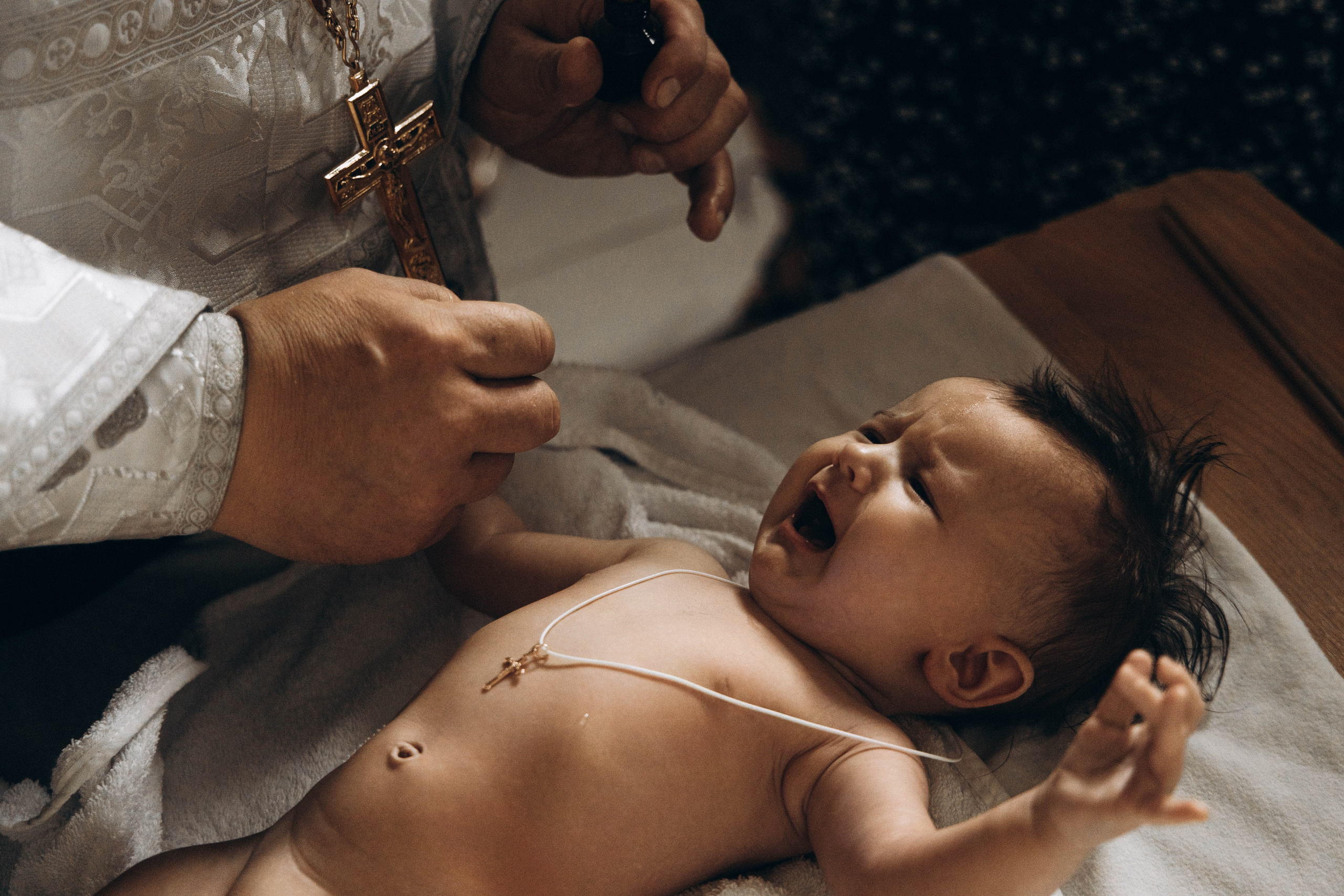 КРЕЩЕНИЕ. Фотосессия новорожденных в Москве и Московской области