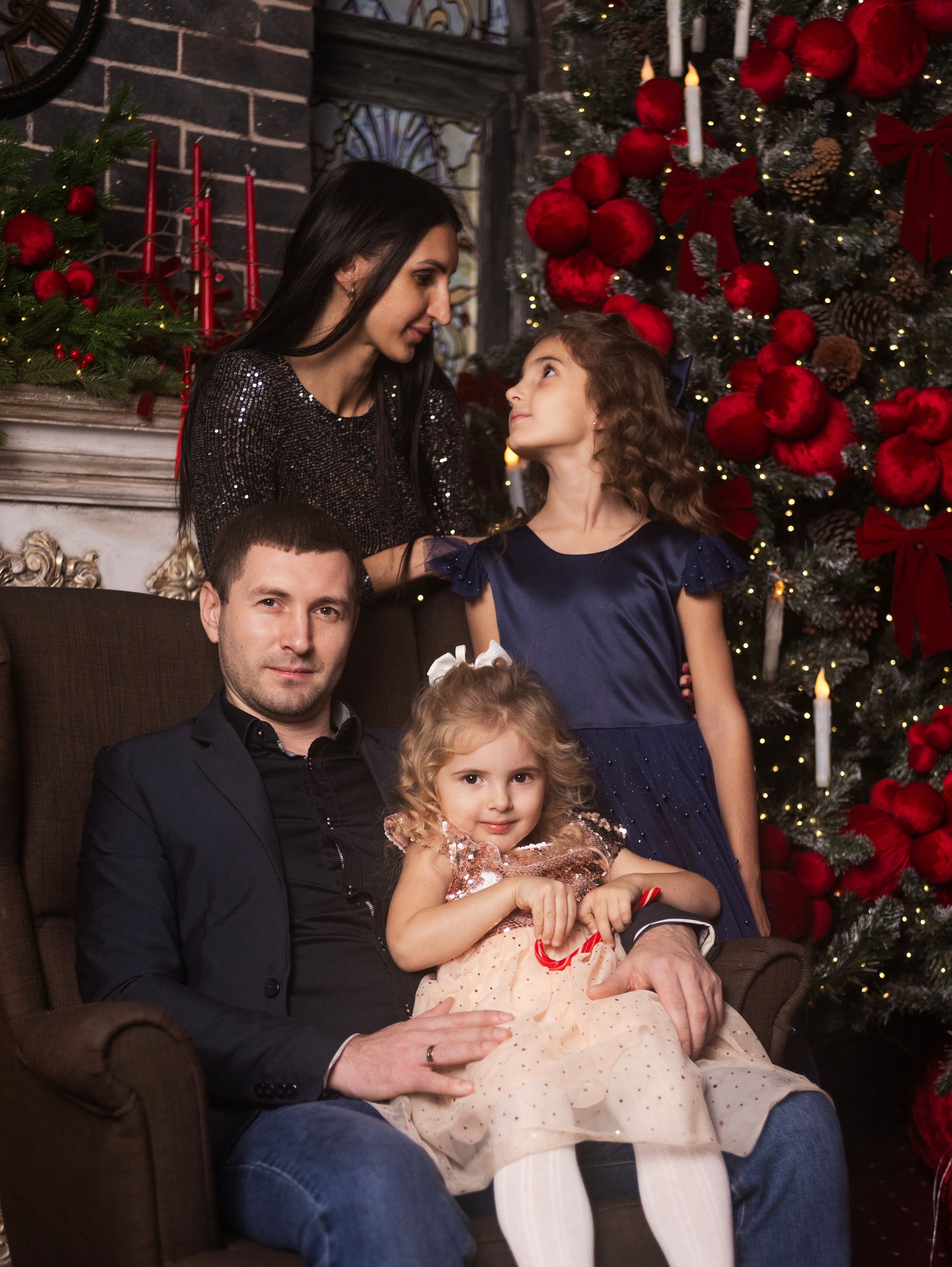 Рома и Вика. Новогодняя. Фотограф, Таганрог, Руслан Степущенко