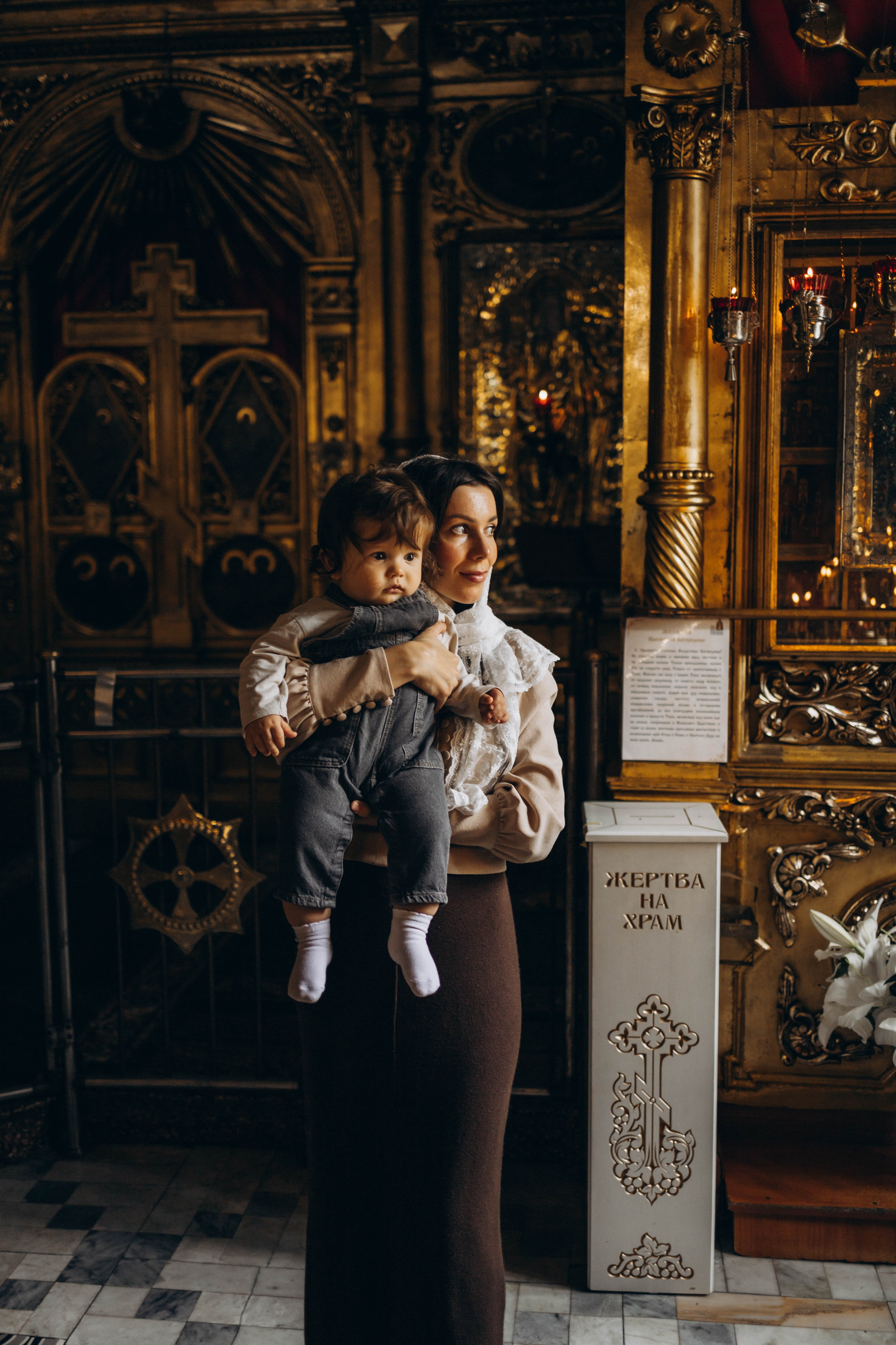 Таинство крещения Егора. Динара Федорова семейный фотограф