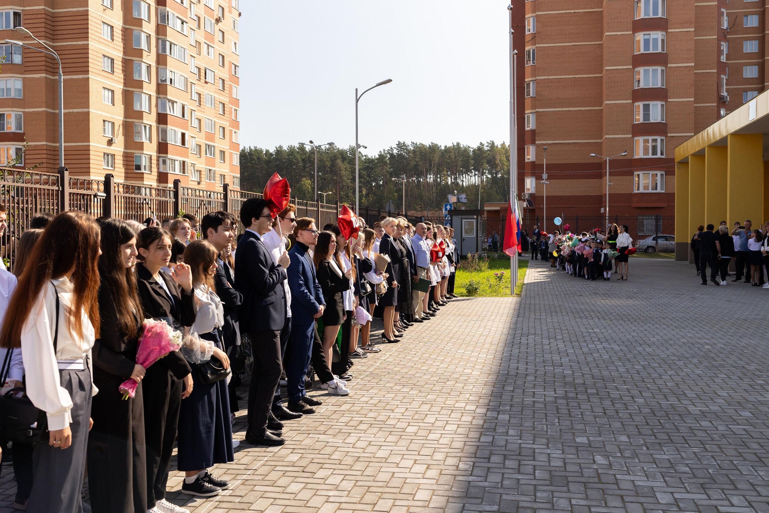 Линейка 1 сентября. Профессиональный Фотограф в Москве Андрей Славнов