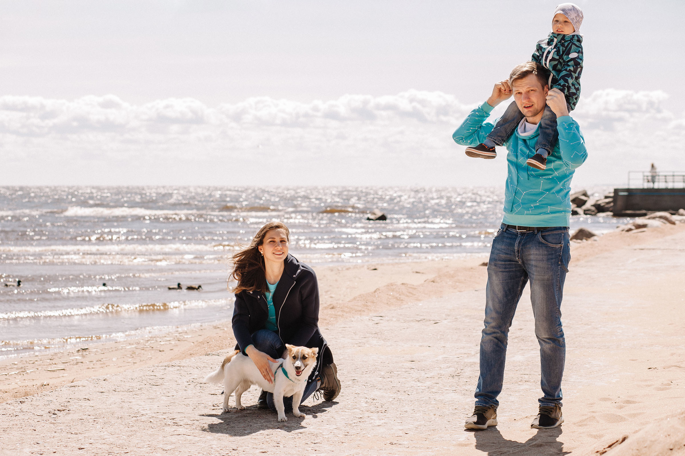 Семейная фотосессия на берегу финского залива в первый день лета. Семейный и свадебный фотограф в Майкопе Михаил Мартиросян