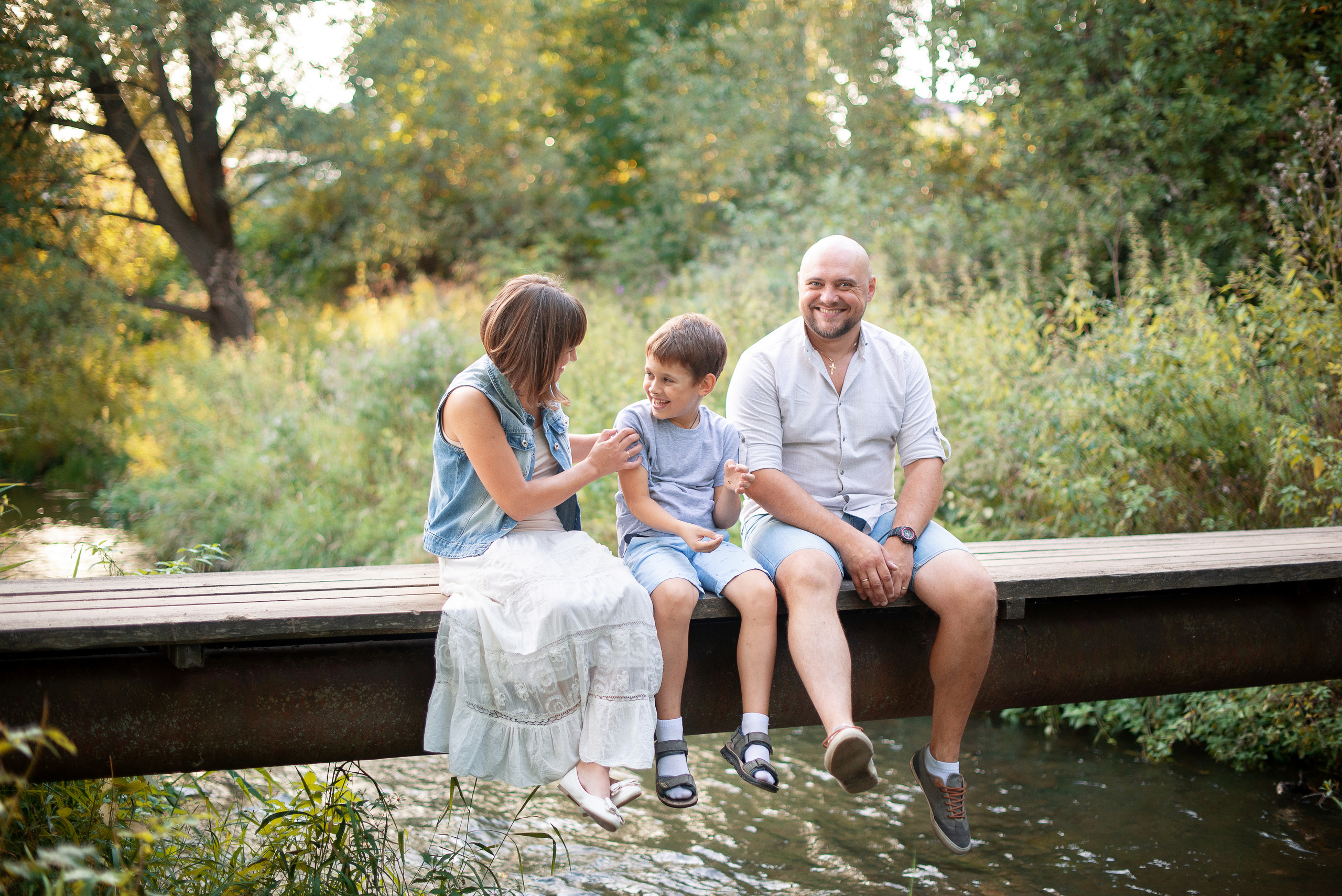 Семейная съёмка с собакой. Семейный фотограф в Домодедово и Москве Елена Пичугина