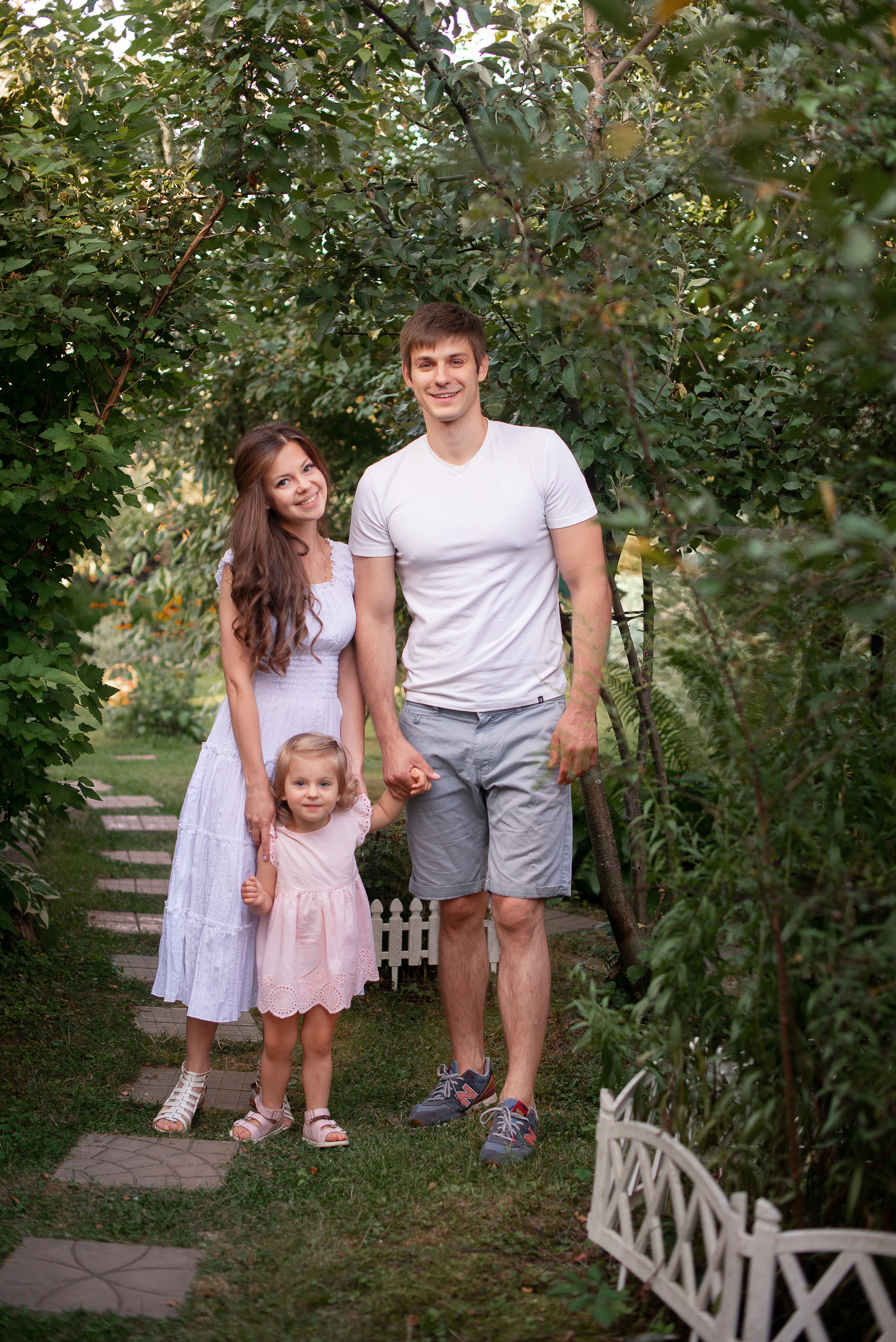 Семейная съёмка на закате. Семейный фотограф в Домодедово и Москве Елена Пичугина