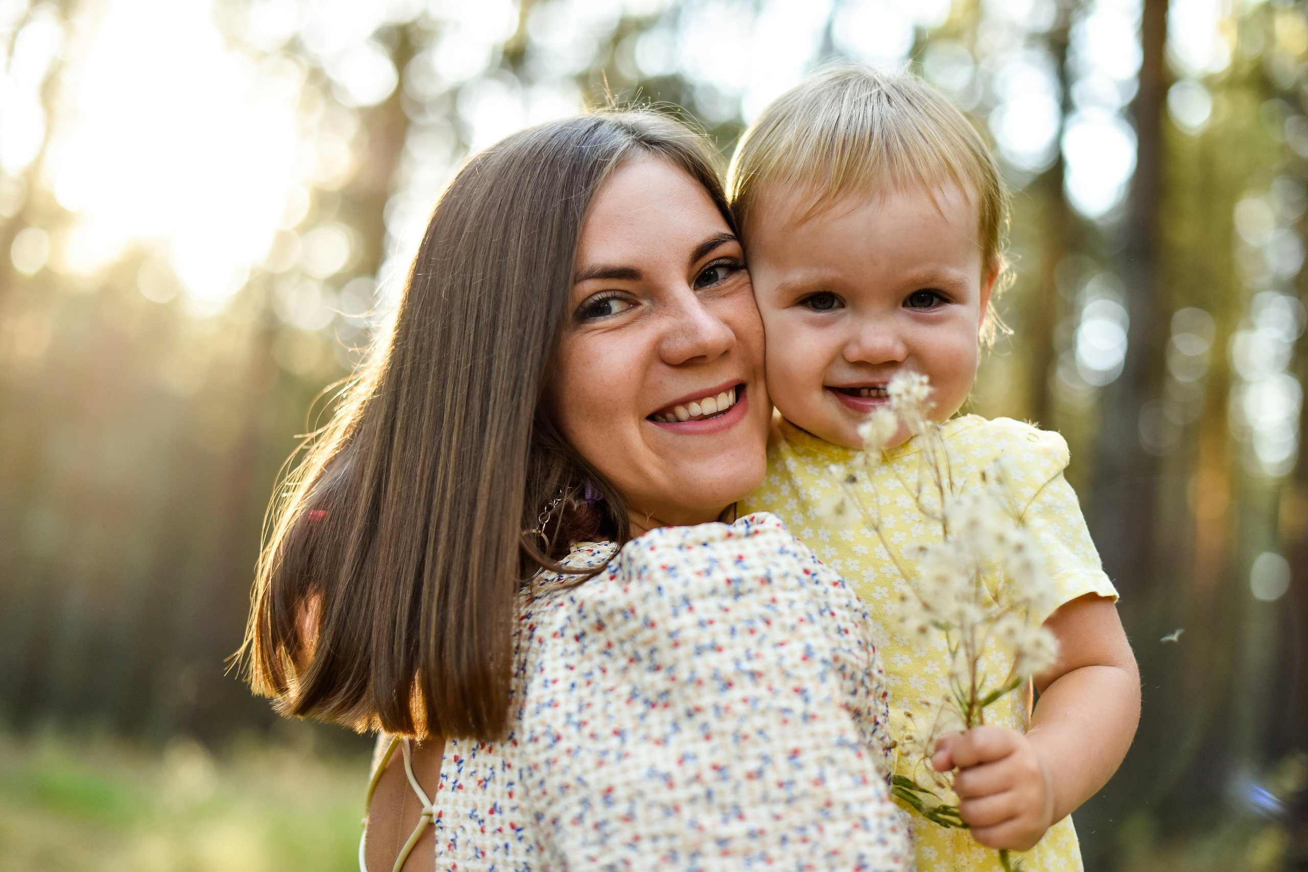 Семья Любы, Максима и Машеньки