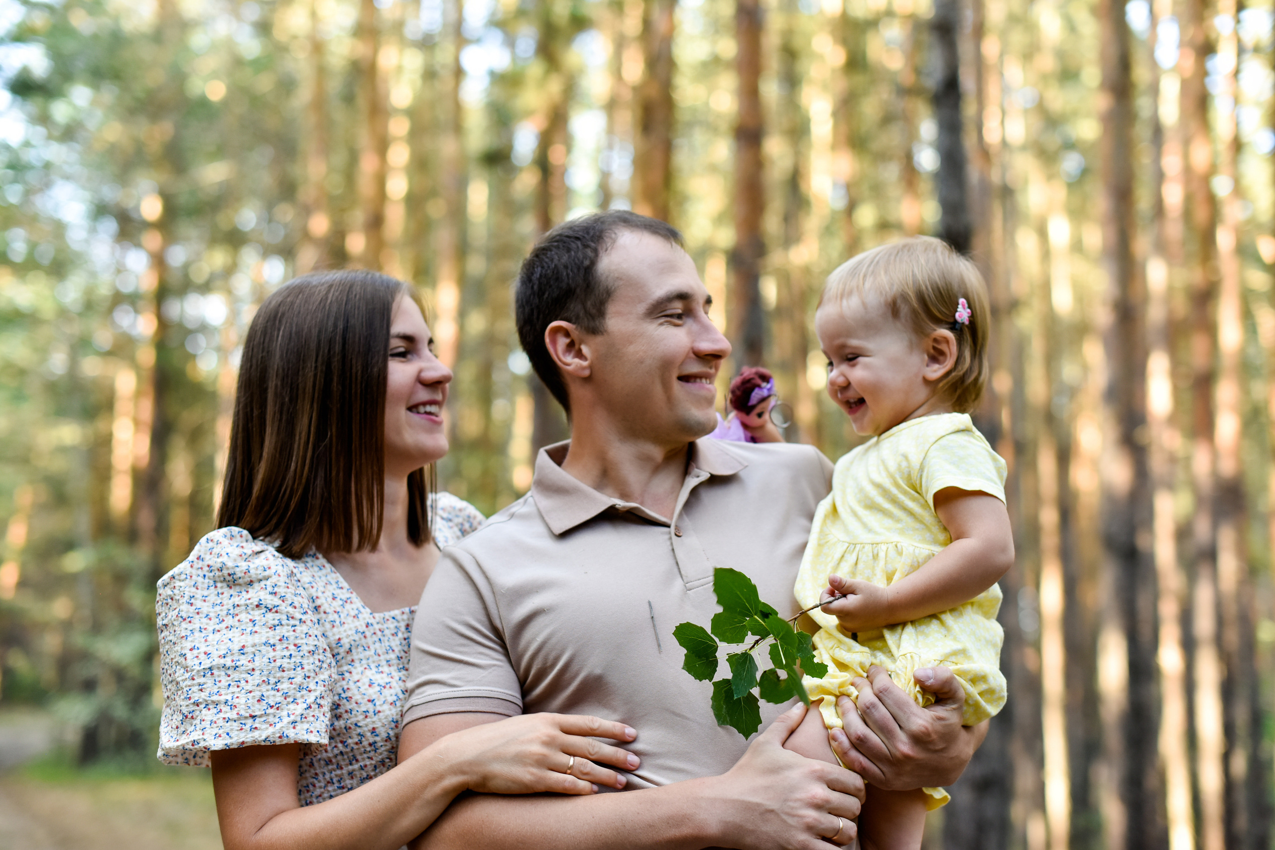Семья Любы, Максима и Машеньки