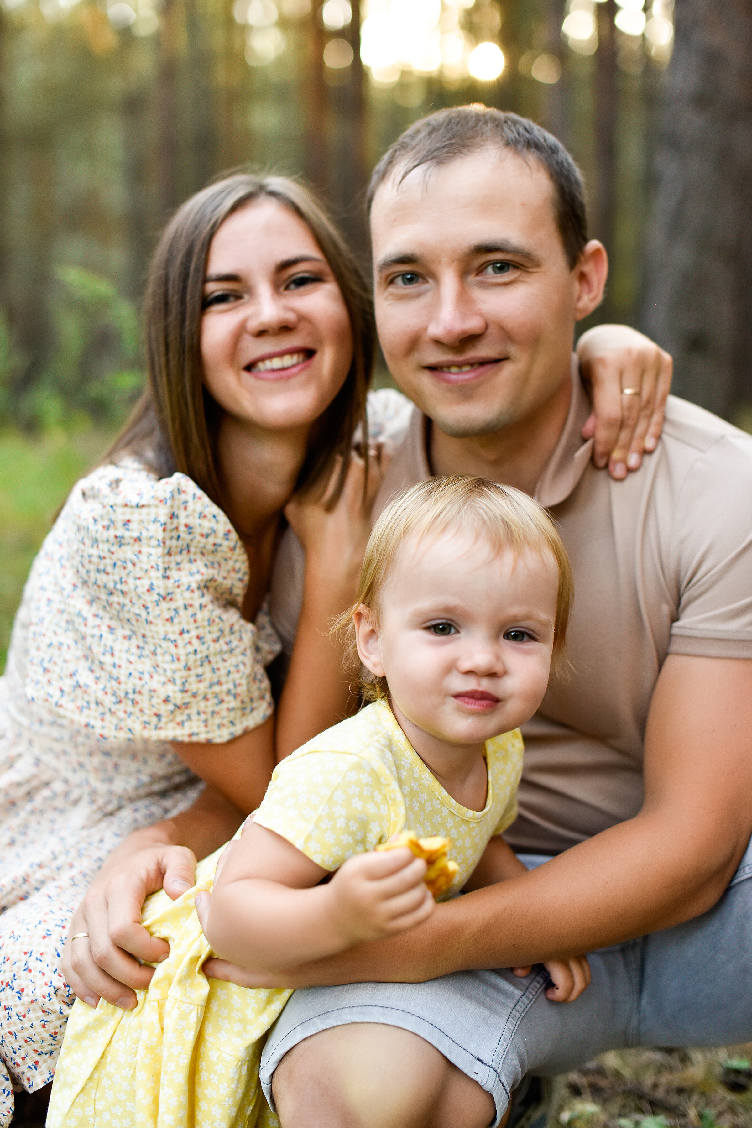 Семья Любы, Максима и Машеньки