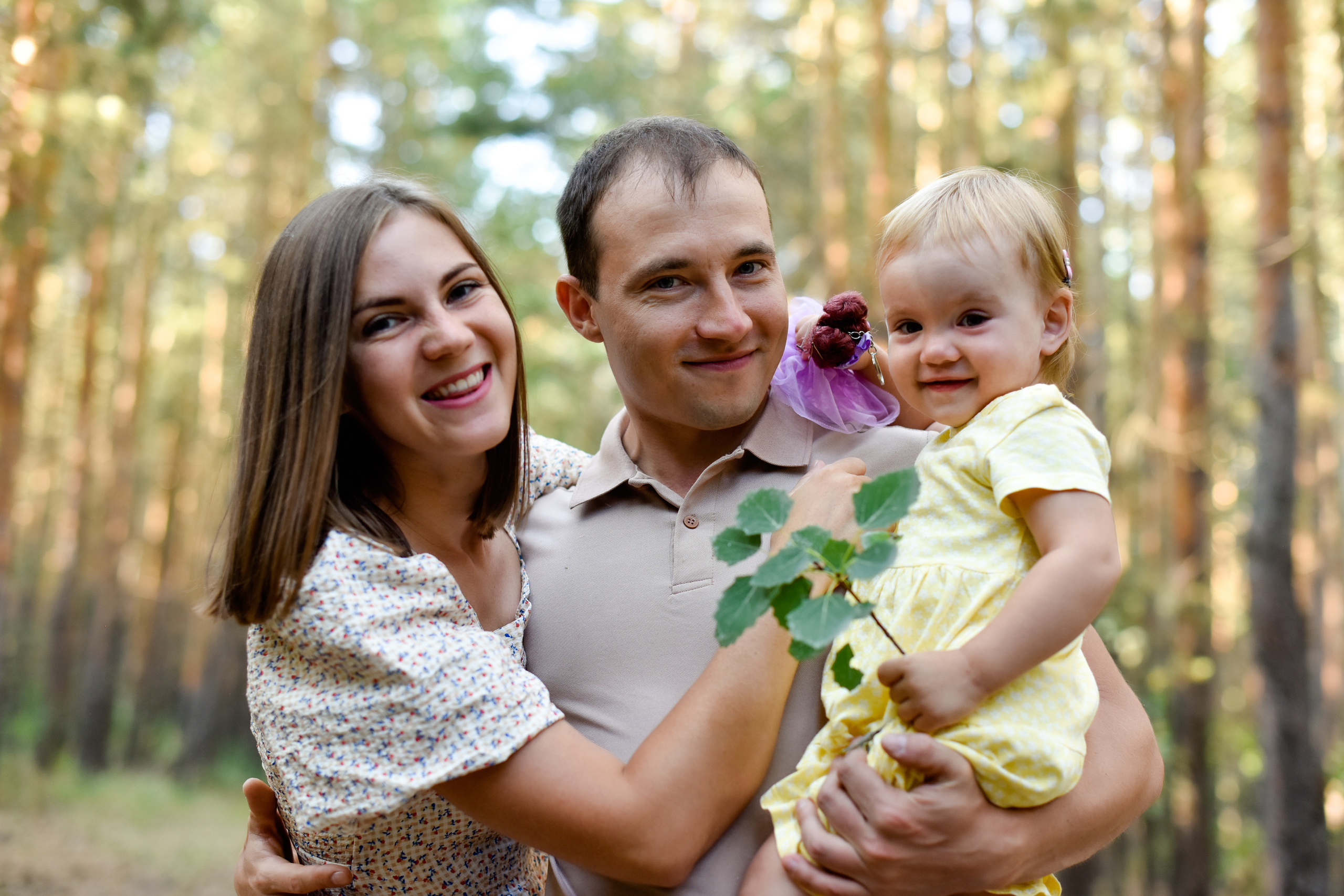 Семья Любы, Максима и Машеньки
