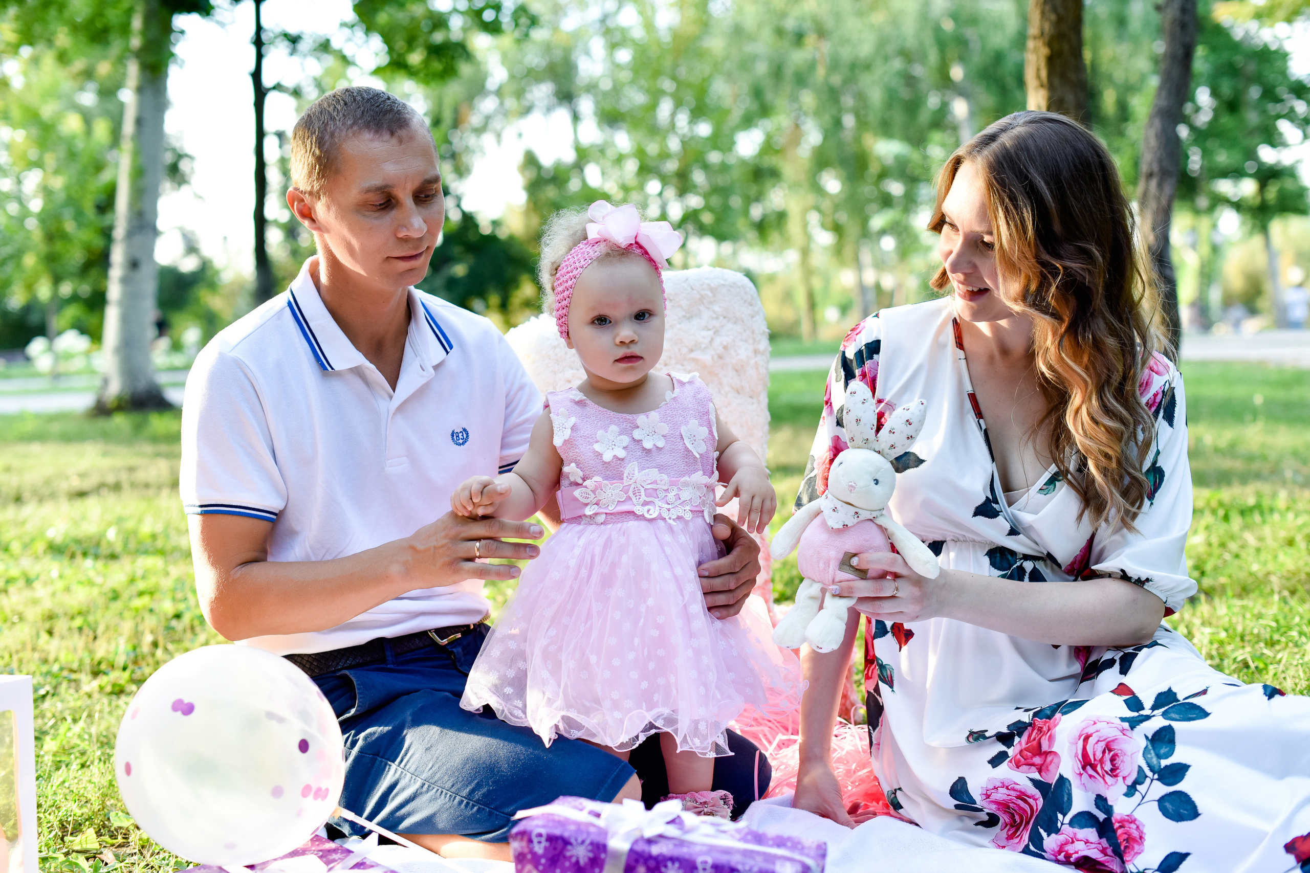 Семья Танюши, Ивана и Миланы