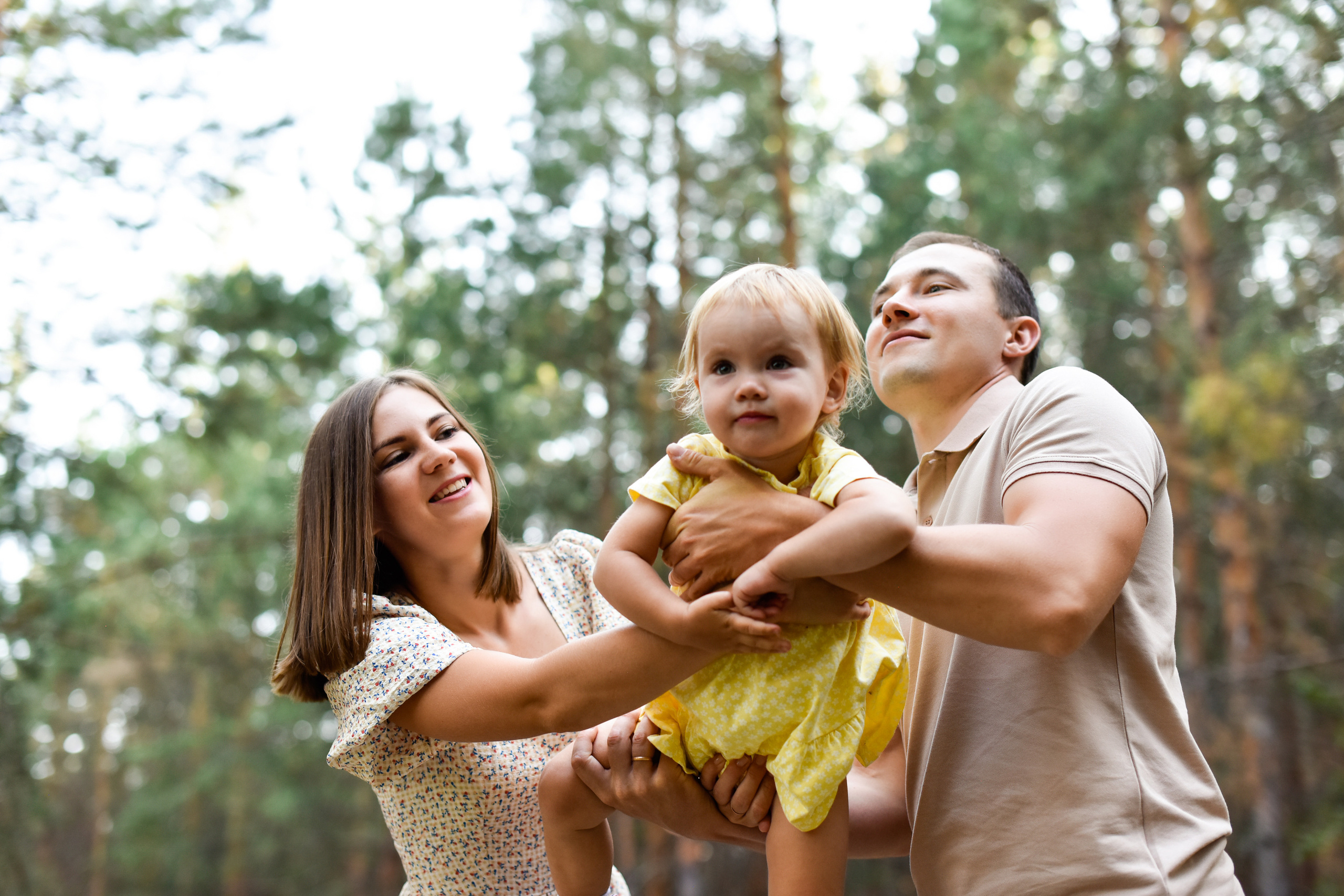 Семья Любы, Максима и Машеньки