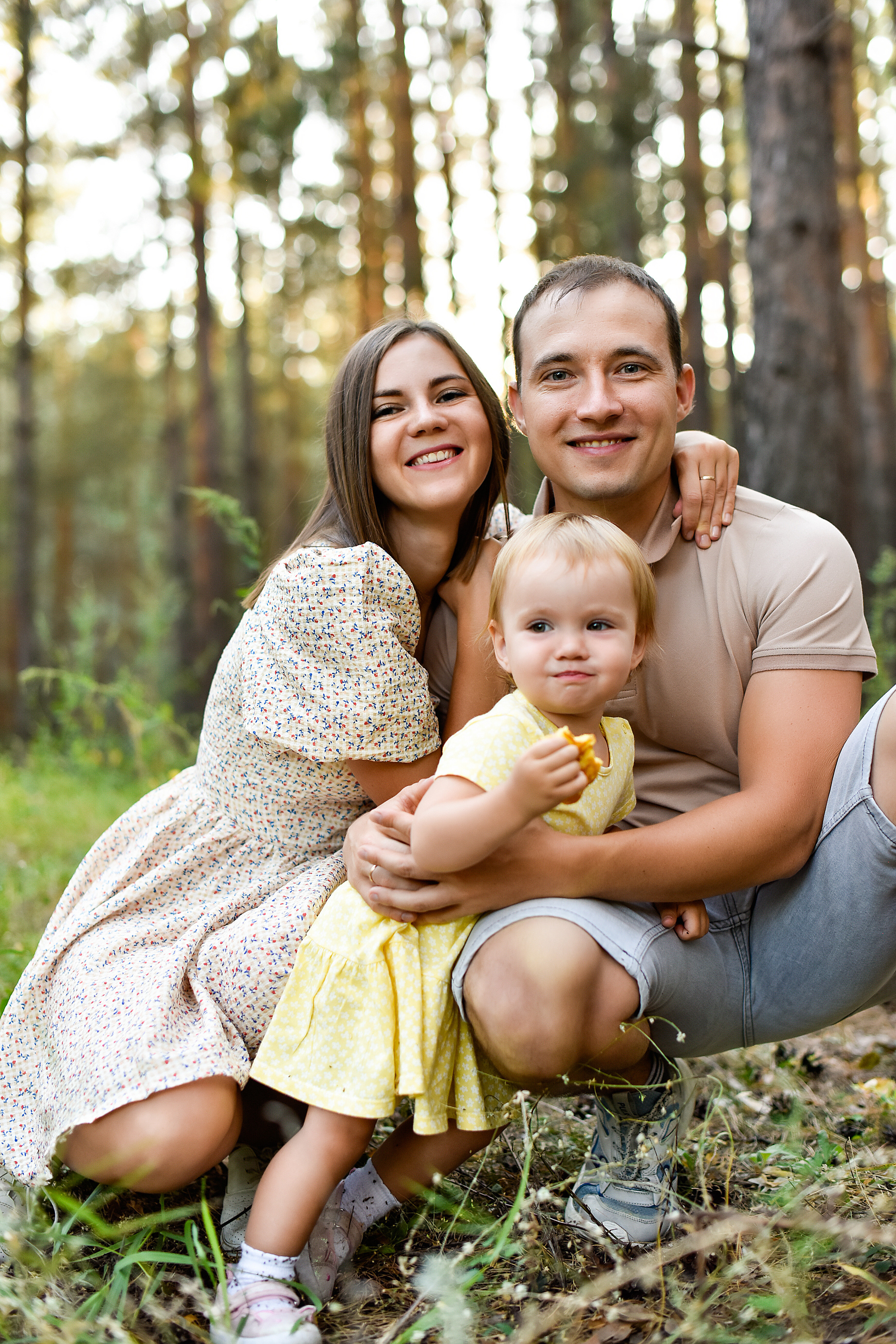 Семья Любы, Максима и Машеньки