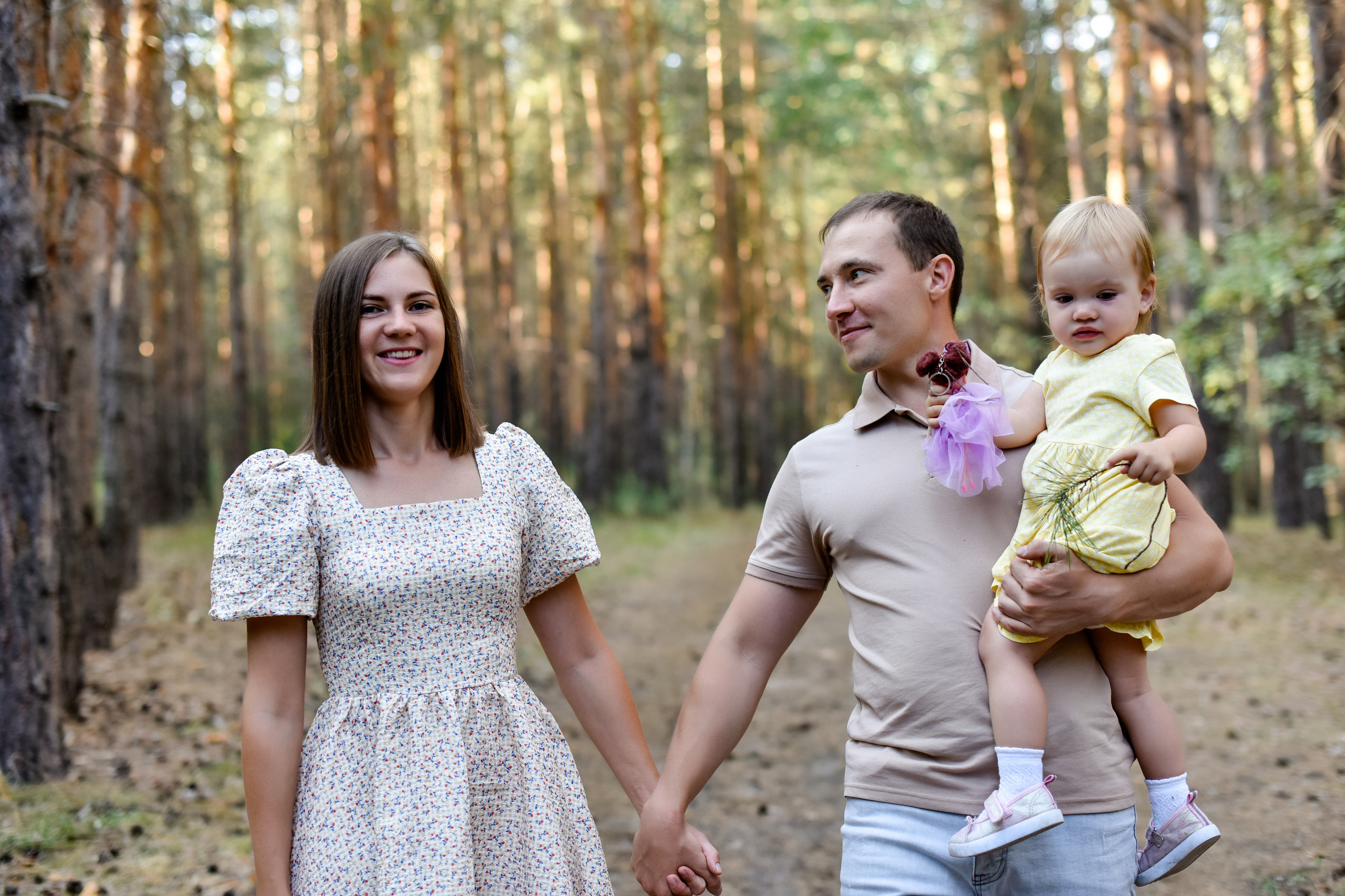 Семья Любы, Максима и Машеньки