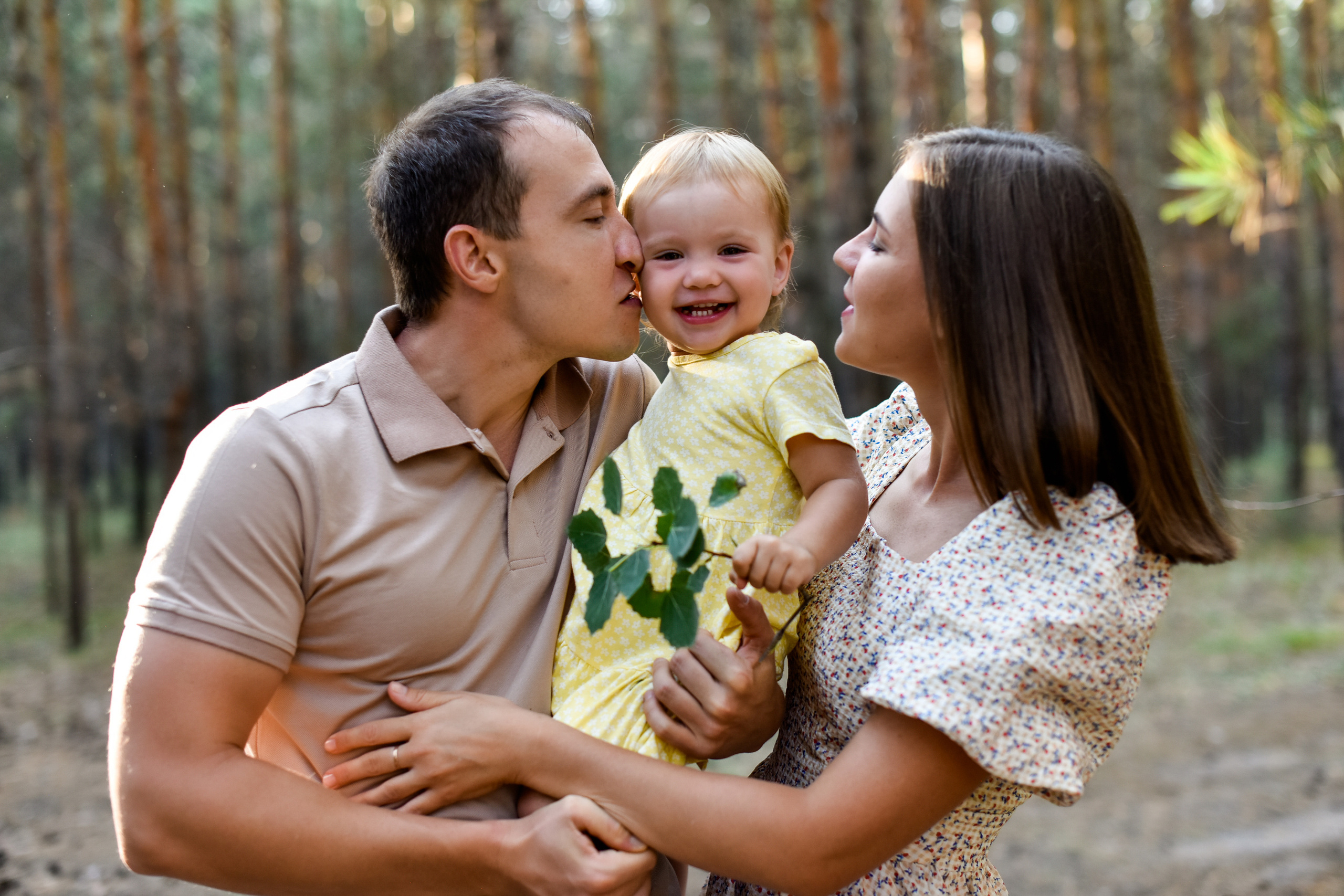 Семья Любы, Максима и Машеньки