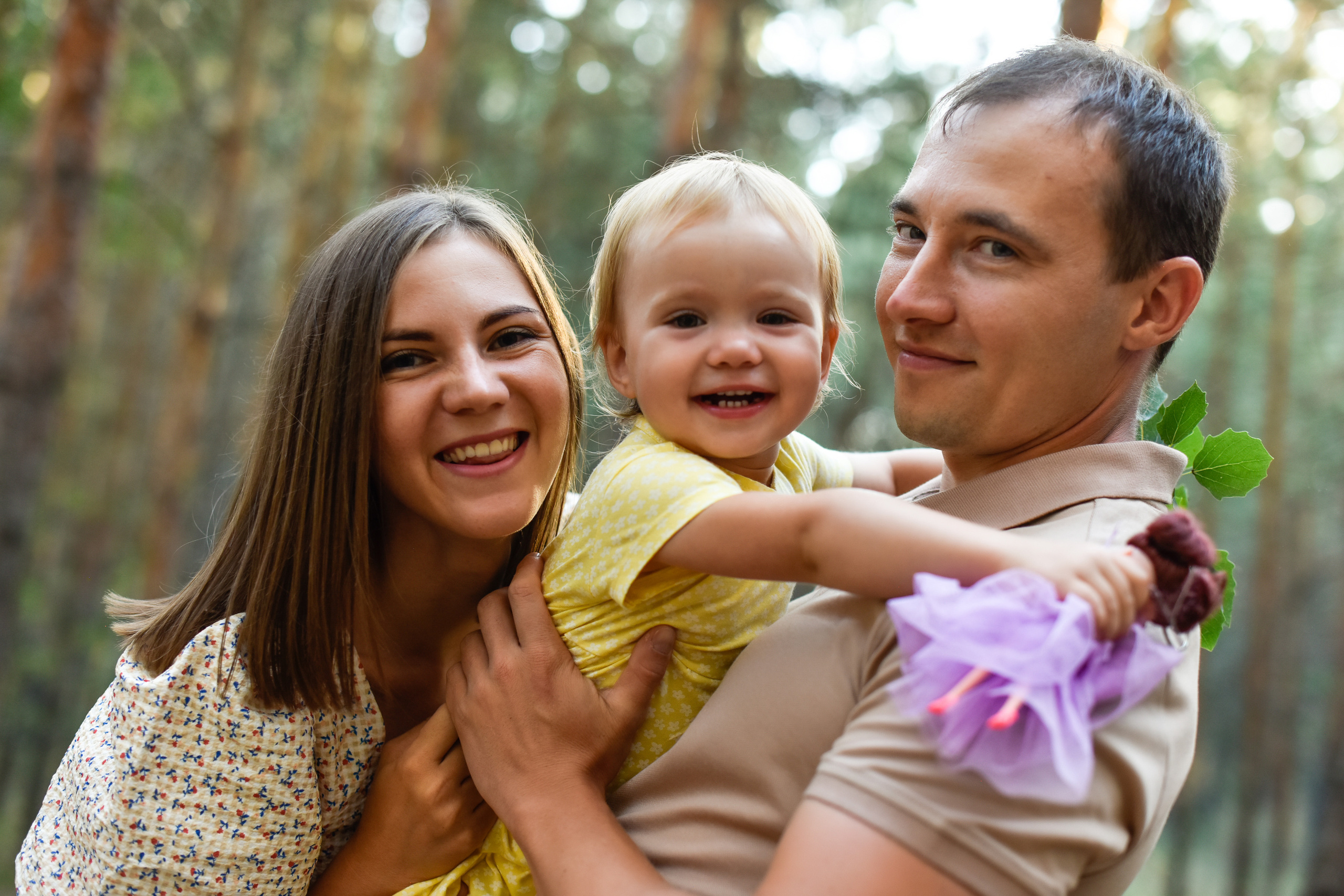Семья Любы, Максима и Машеньки