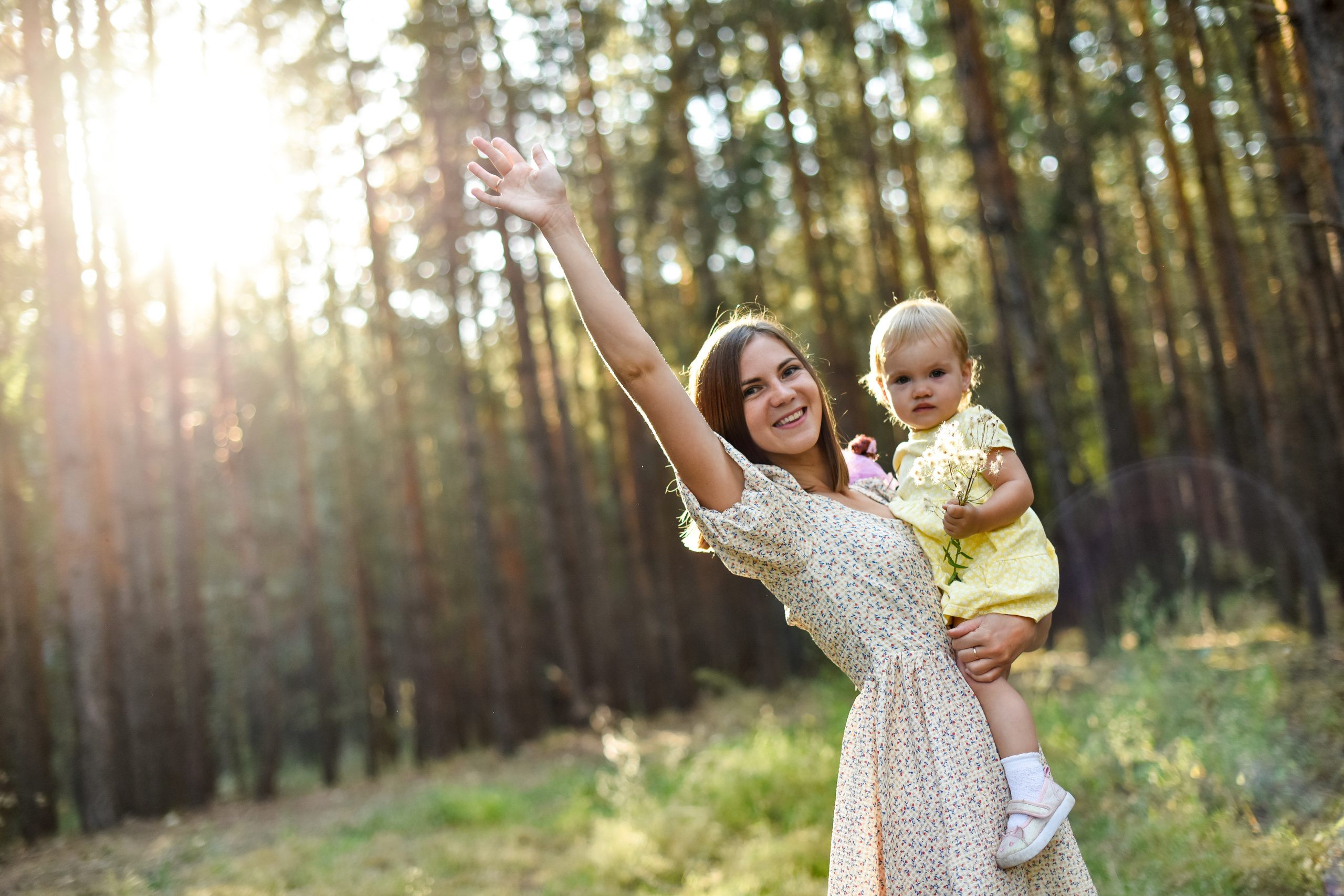 Семья Любы, Максима и Машеньки
