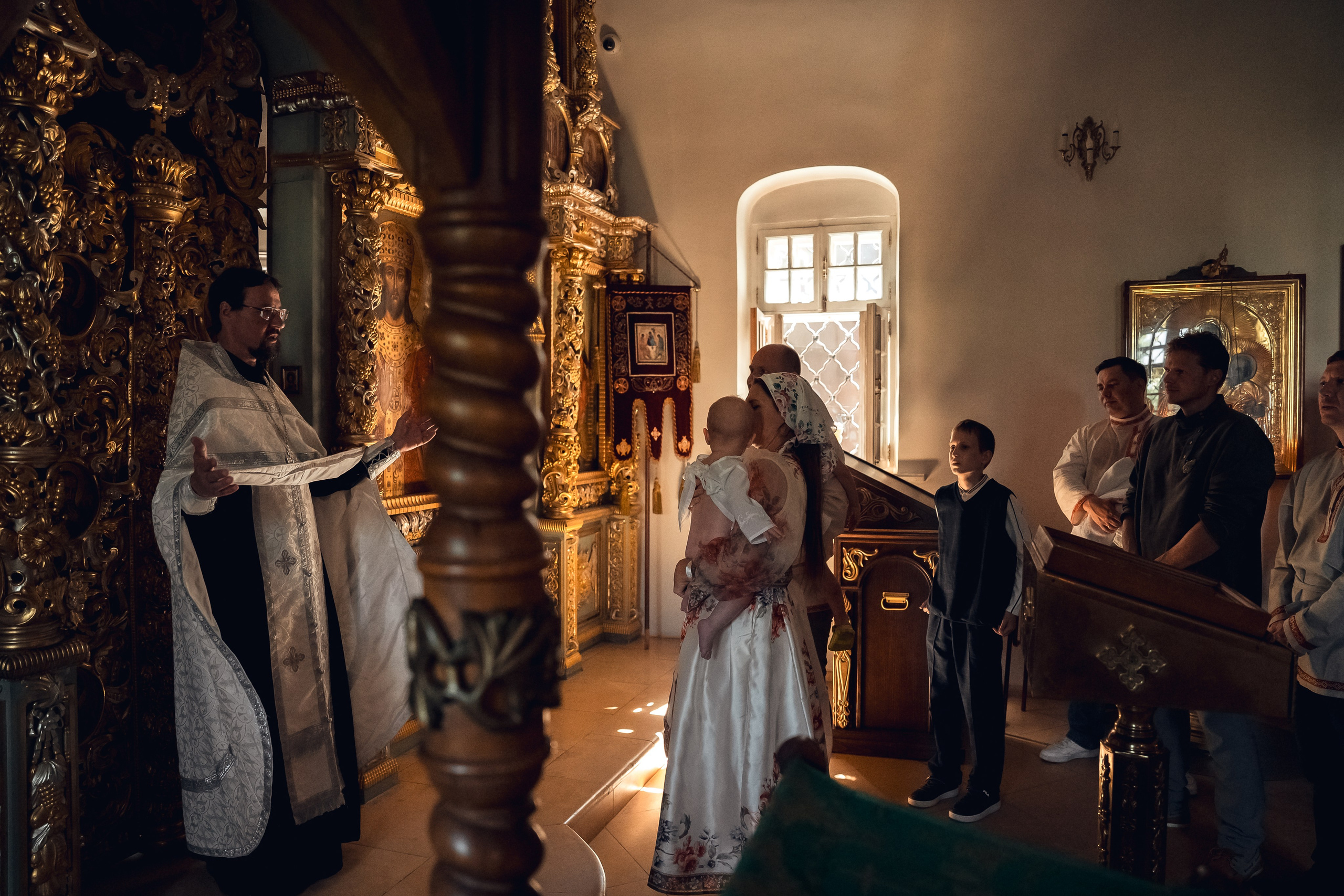 Таинство Крещения. Семейный фотограф Катерина Канчалаба