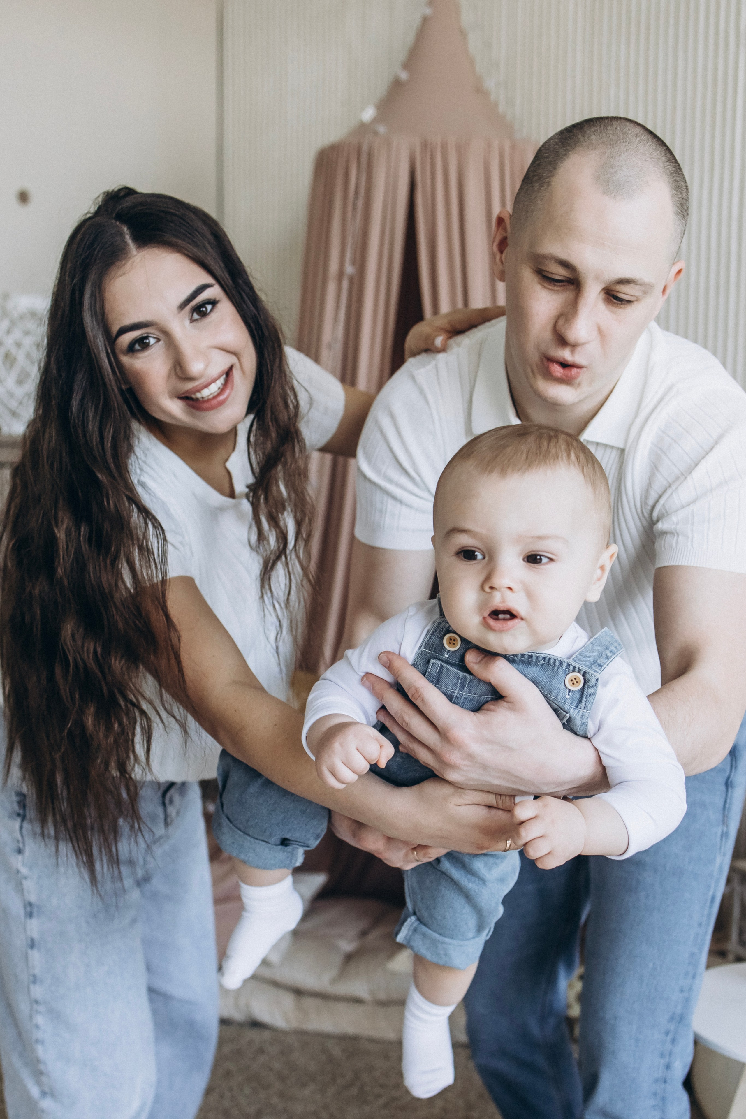 Фотосессия на годик. Ньюборн фотограф в Москве Чернова Анна — профессиональные фотосессии новорожденных в Москве на дому