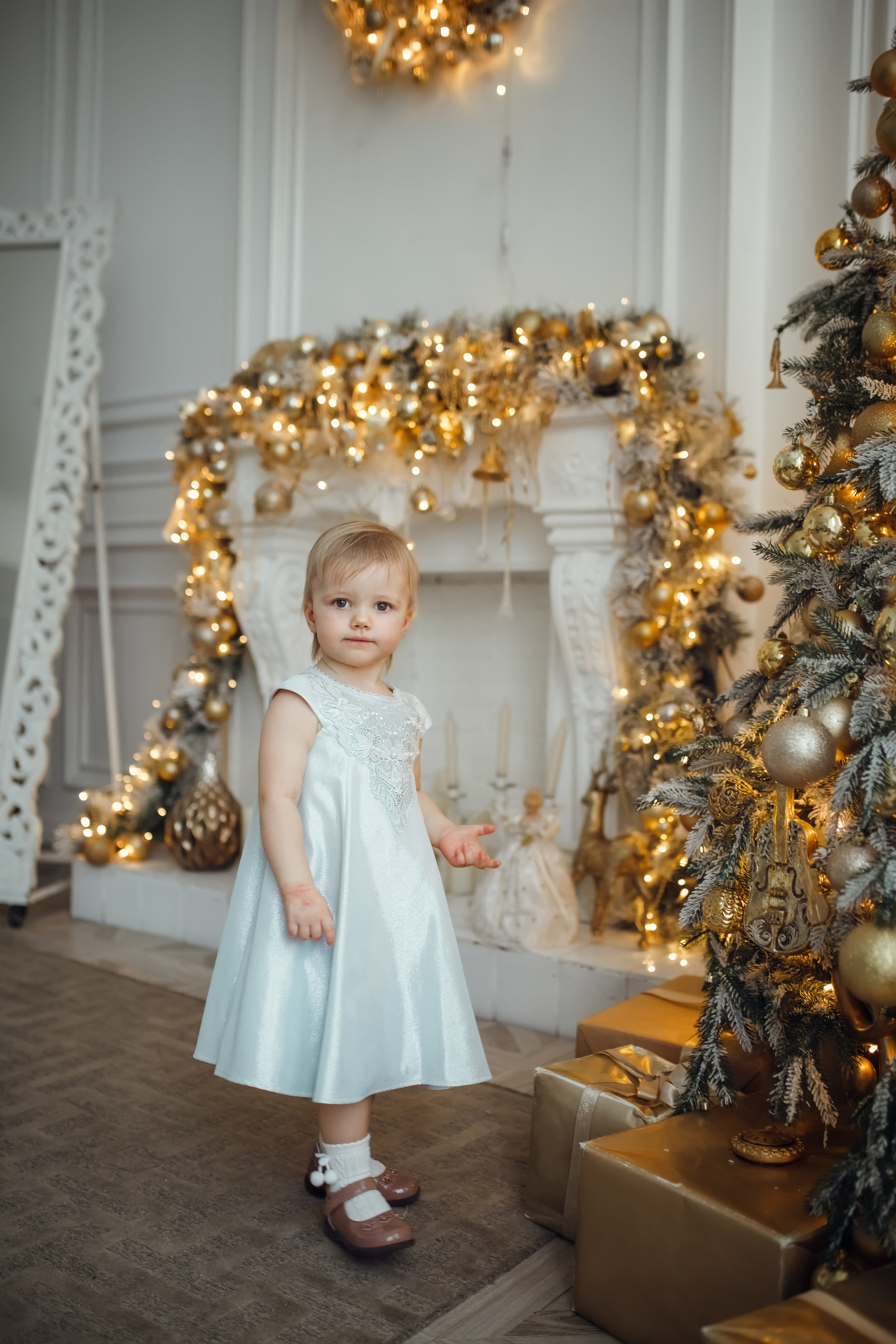 Машенька и Светлана. Фотограф на Крещение, семейный фотограф в Москве