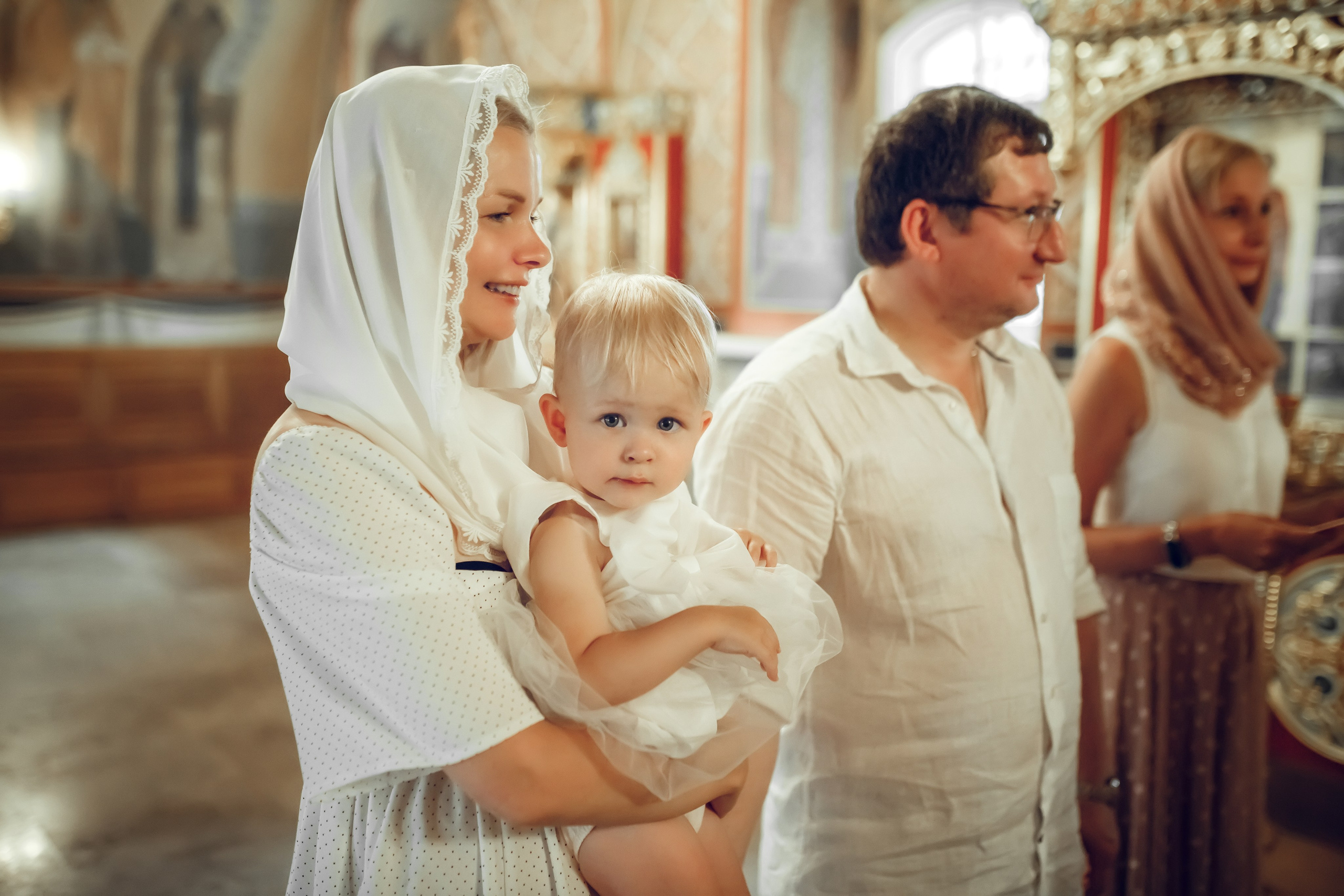 Крещение Яны. Фотограф на Крещение, семейный фотограф в Москве