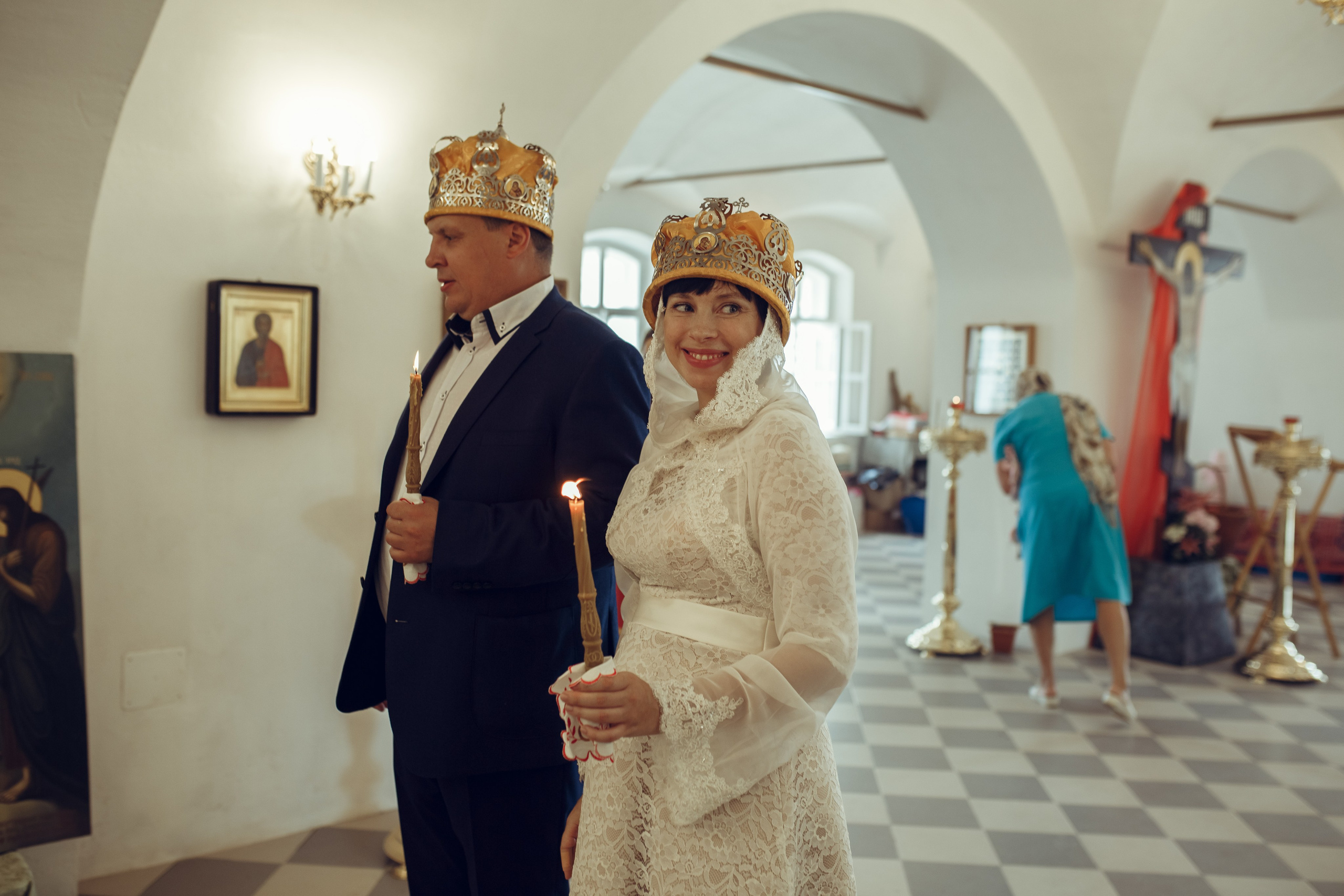 Венчание Оксаны и Дениса. Фотограф на Крещение, семейный фотограф в Москве