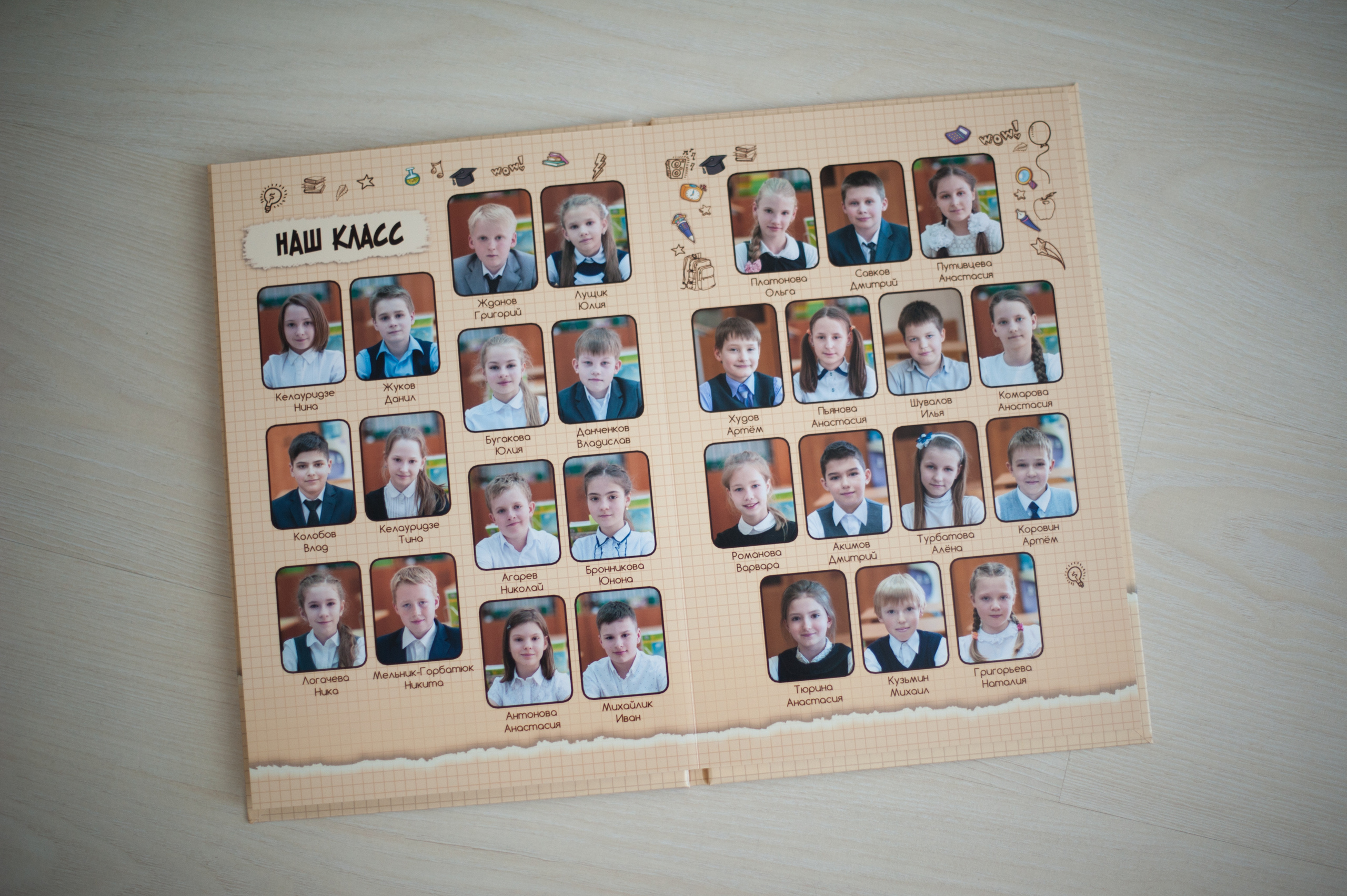 4кл — в клетку. Выпускной альбом Чехов, Подольск, Москва