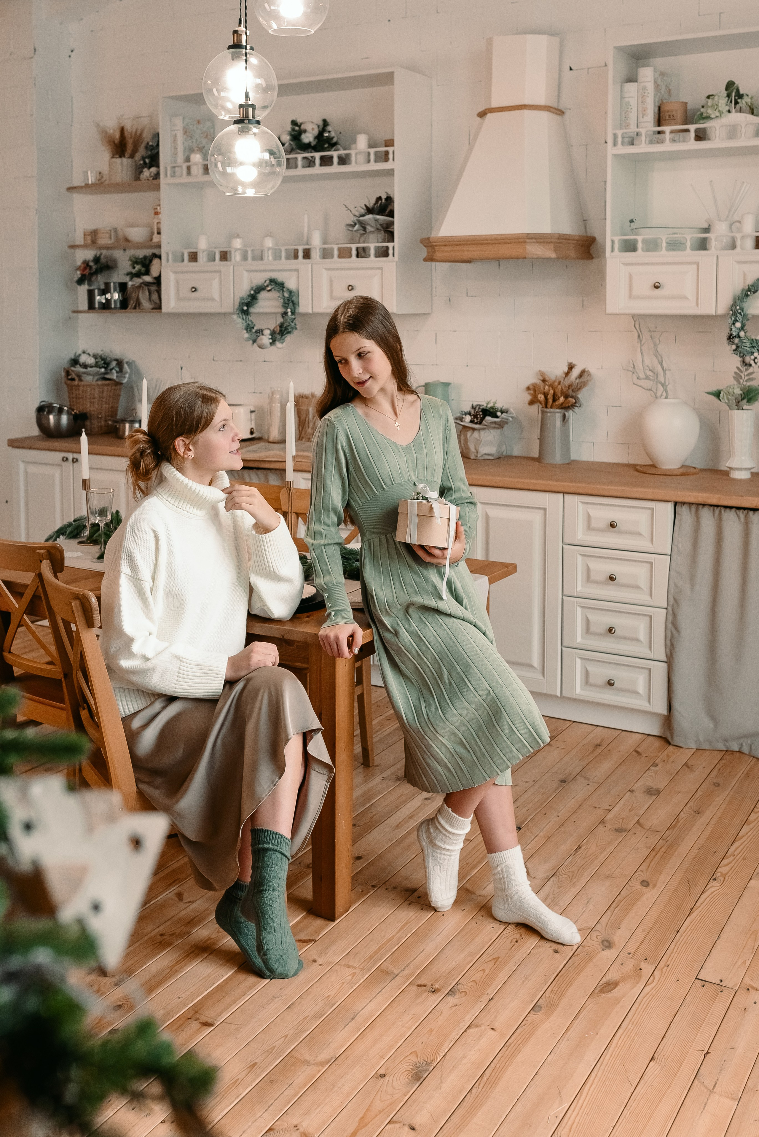 Новогодняя семейная фотосессия. Фотограф Юлия Кондратьева