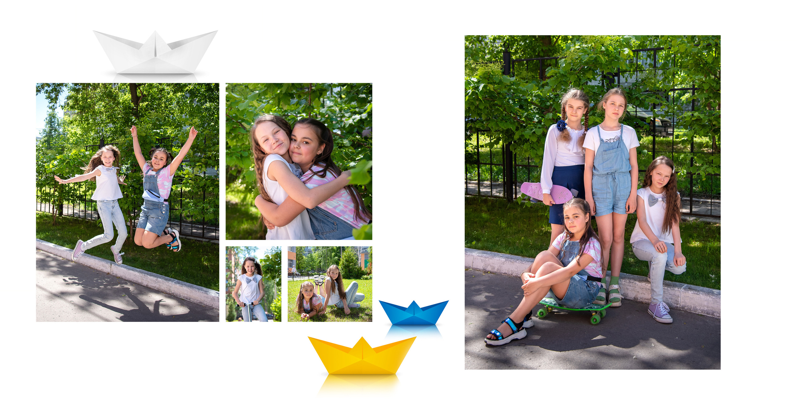 Вместе весело гулять. Одноклассницы