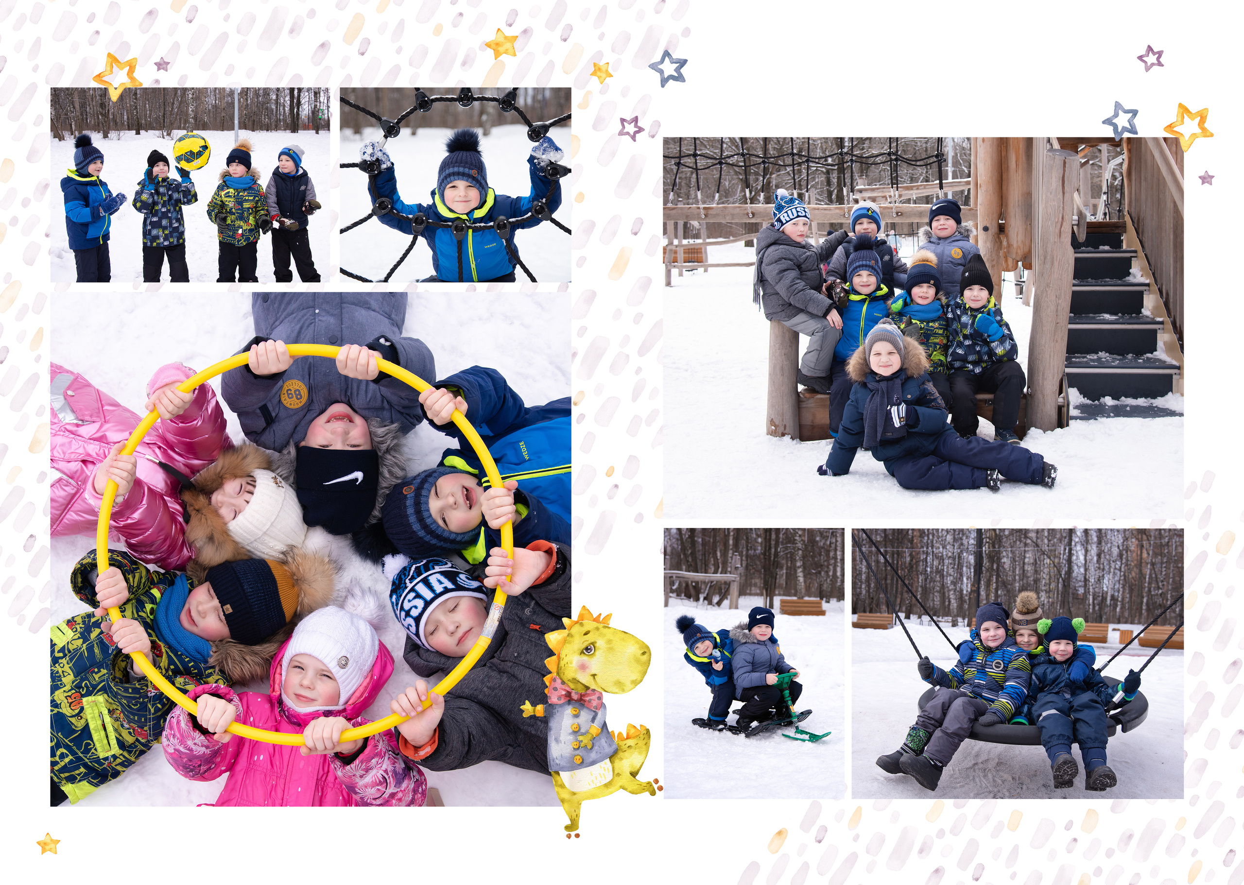 Самая популярная книга для детского сада "Динозаврики/единорожки". Лапшина Юлия — школьный фотограф в Нижнем Новгороде. Выпускные альбомы