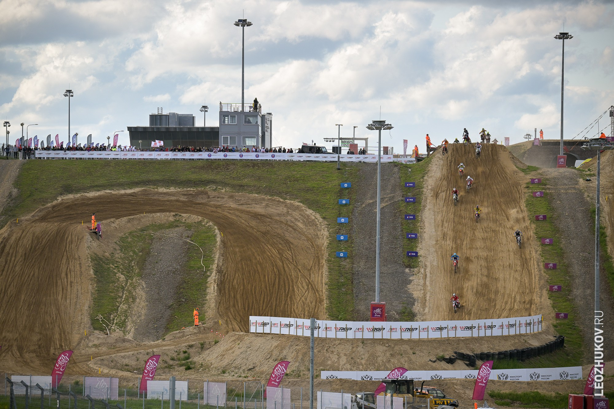 1 round of ММТ RGP russian motocross championships. Sports photographer Leonid Zhukov