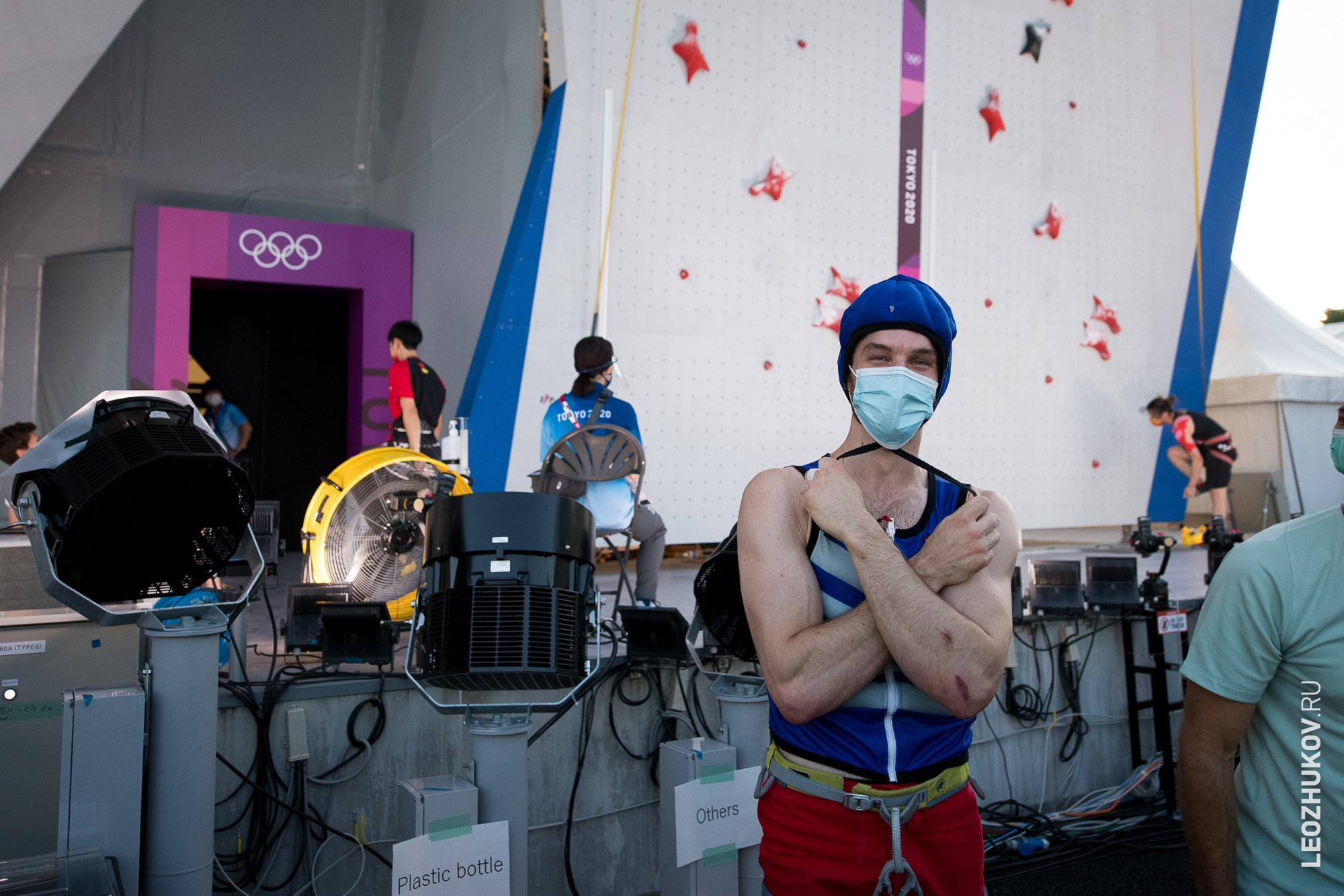 Tokyo-2020 Olympic games. Sports photographer Leonid Zhukov