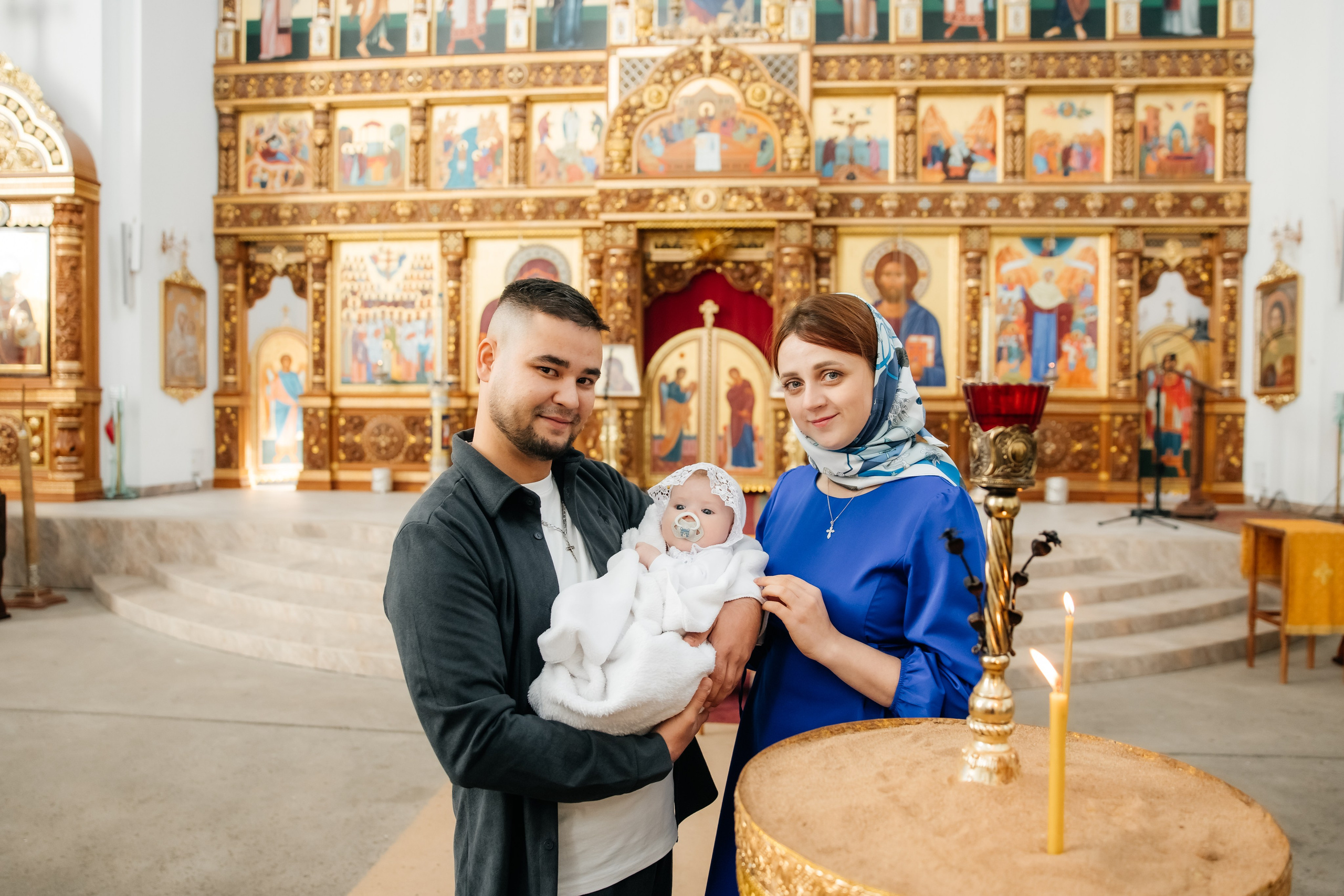 Крещение Мирославы. Храм иконы Божьей Матери «Всех скорбящих Радость». Фотограф ВИКА МЕДУЗА
