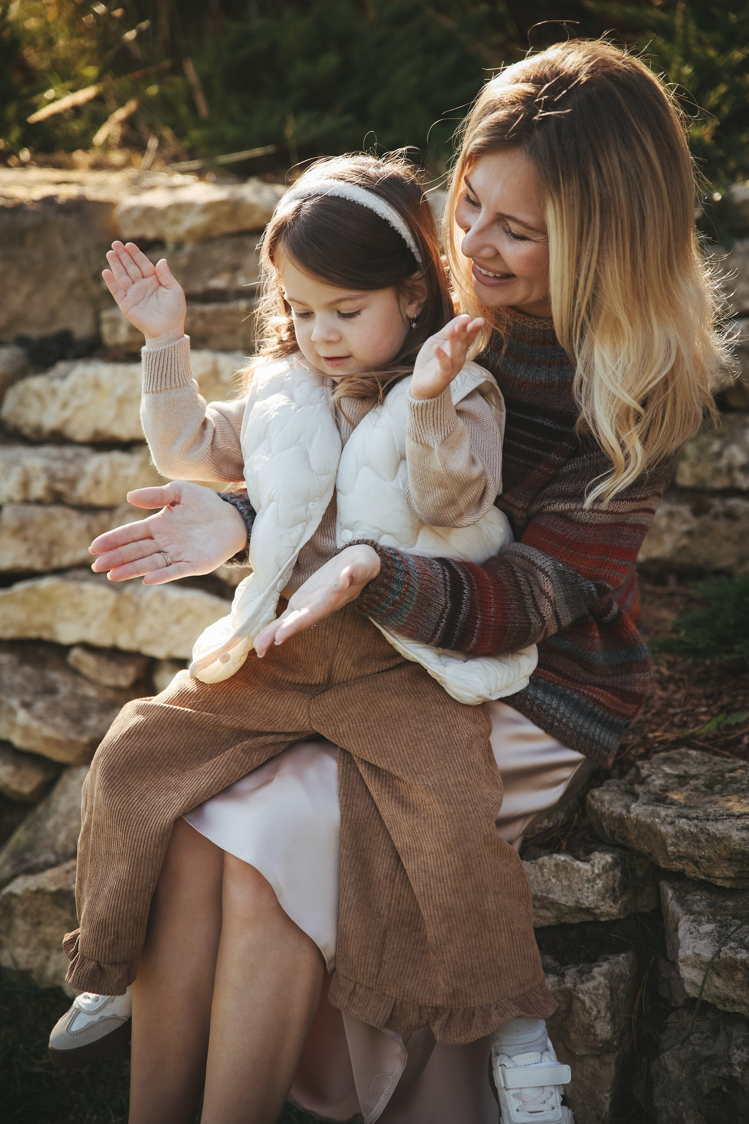 Семейная фотосессия фотосессия на день рождения мама и дочка. Фотограф Владимир Москва