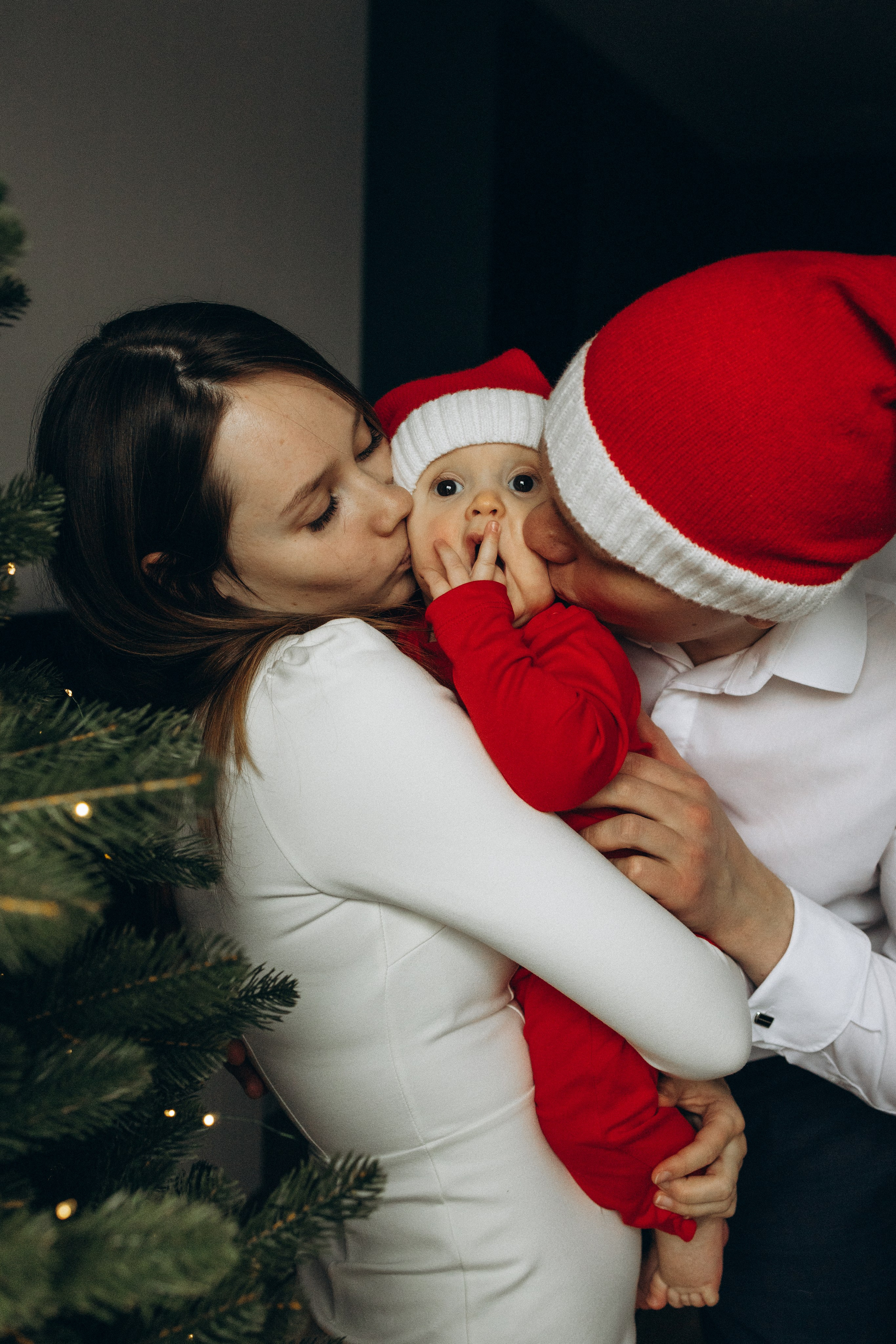 Первый Новый год Андрюши. Фотограф lifestylе в Москве Пшеничная Анастасия