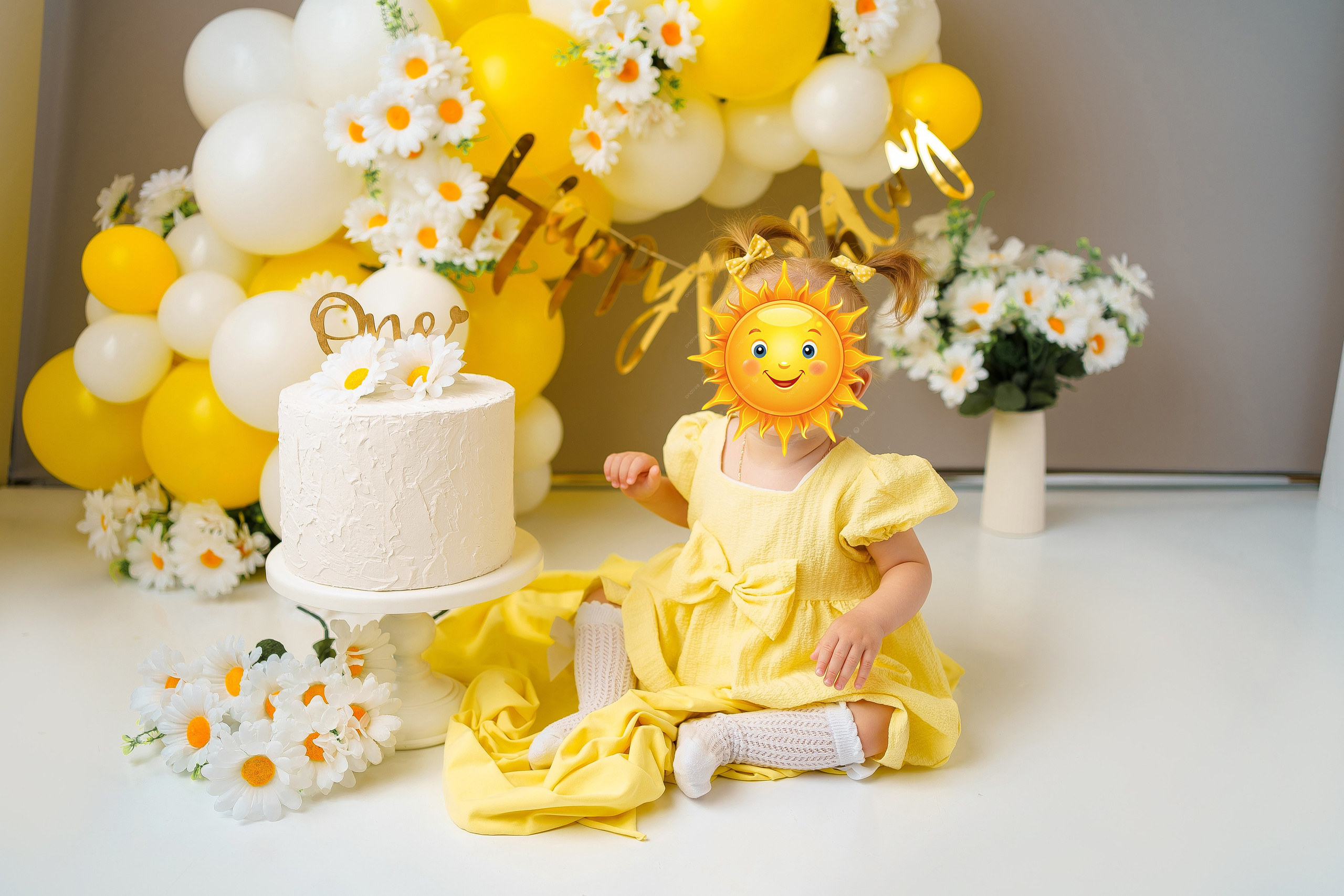 Шары к тарифу «годик эксклюзив». Фотограф новорожденных в г. Павлово Беспалова Екатерина