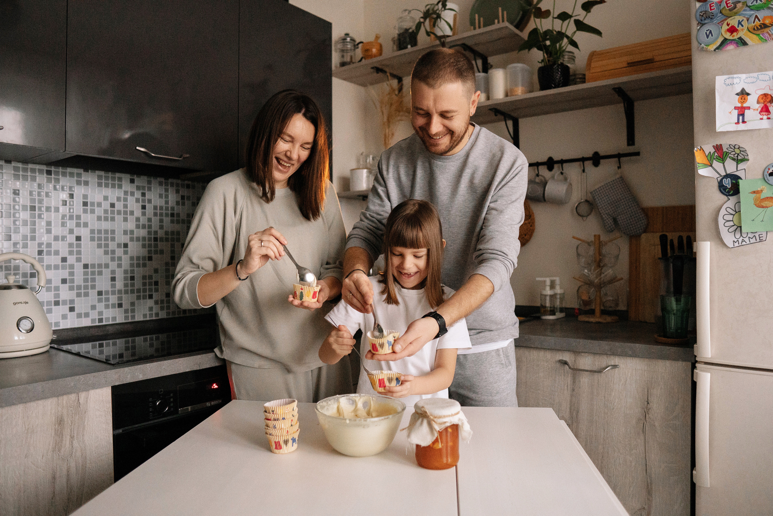 Андрей, Катя, Вася и Стася