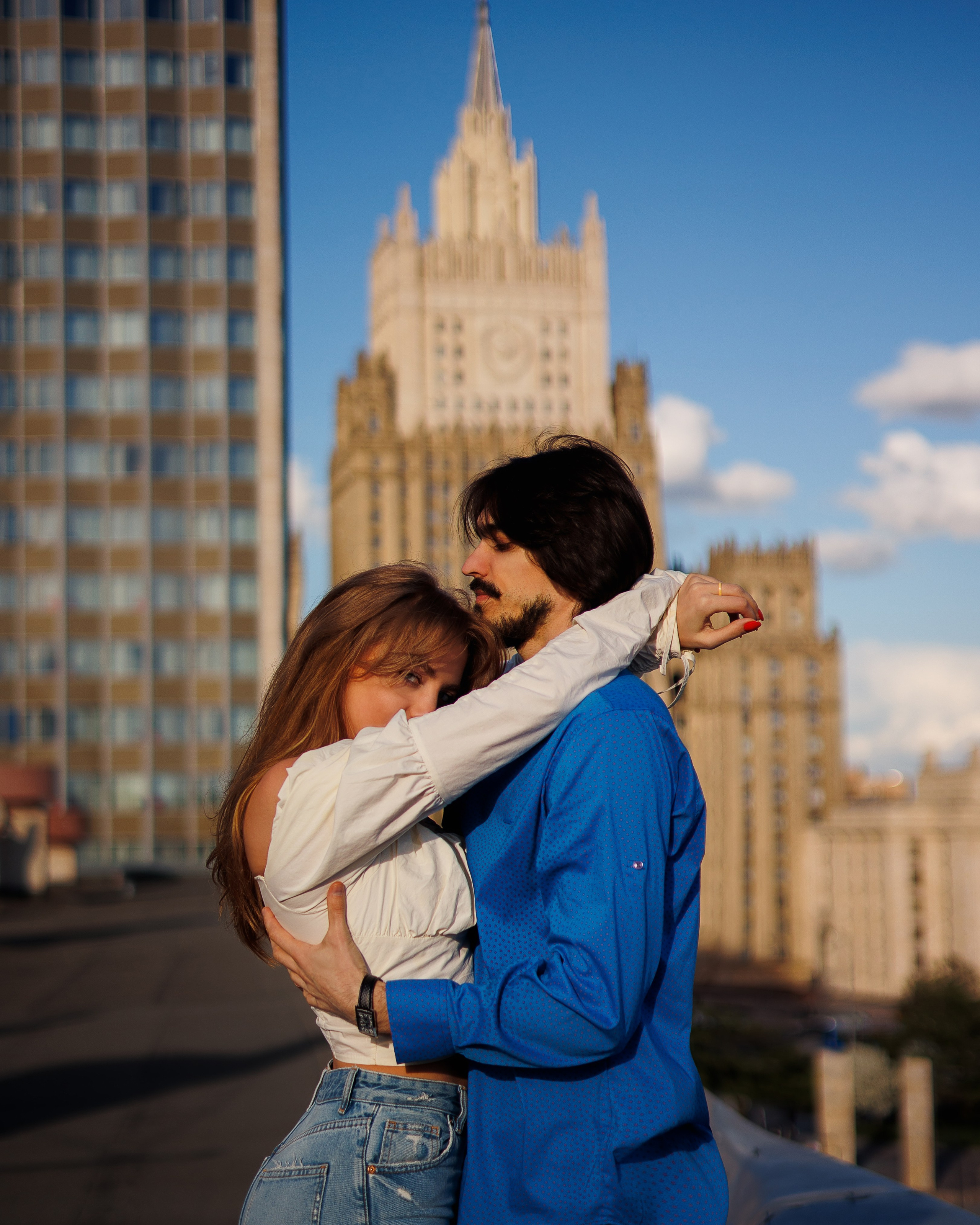 На крыше. Марковкина КрисТина