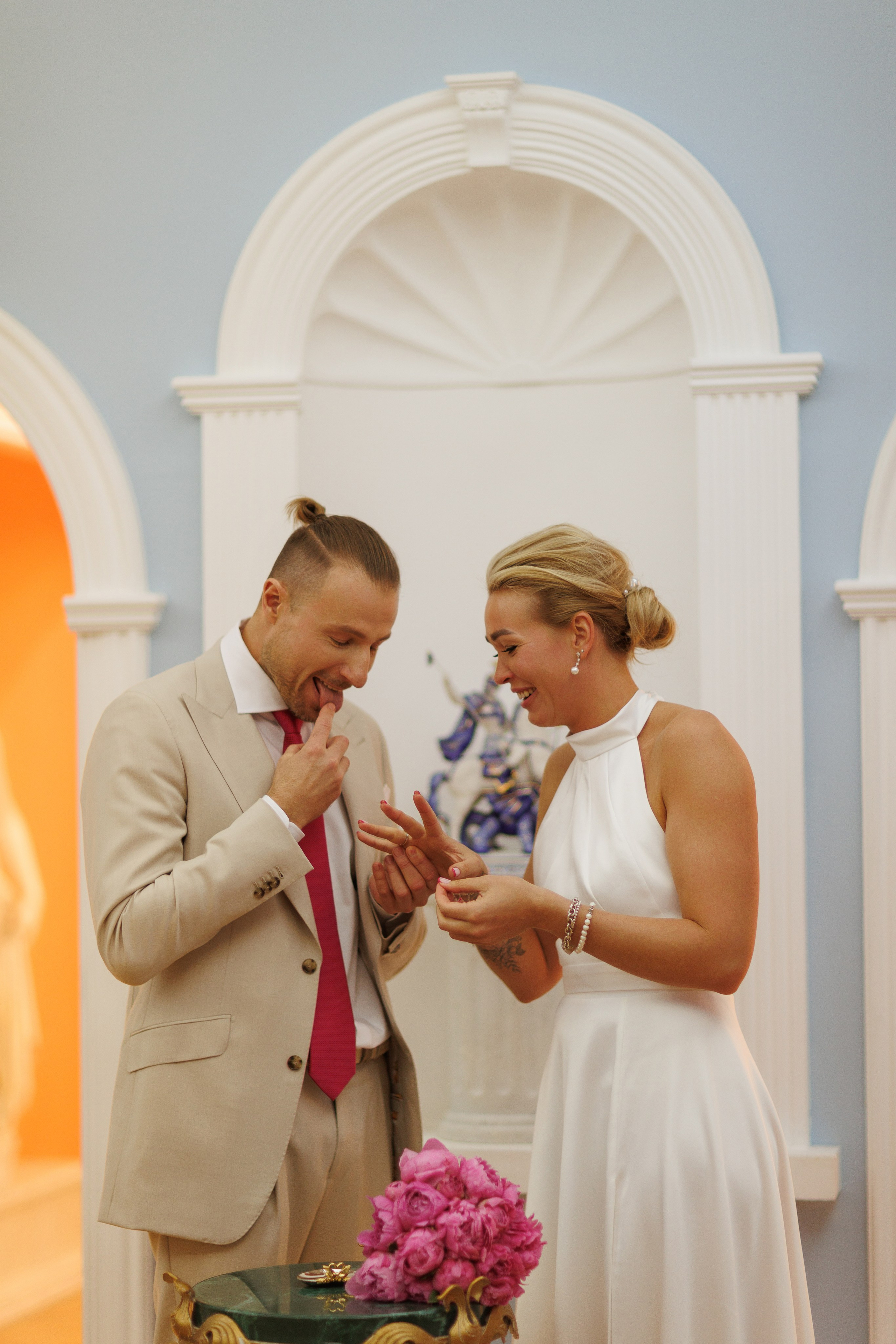 Розовая свадьба Женя и Олег. Марковкина КрисТина