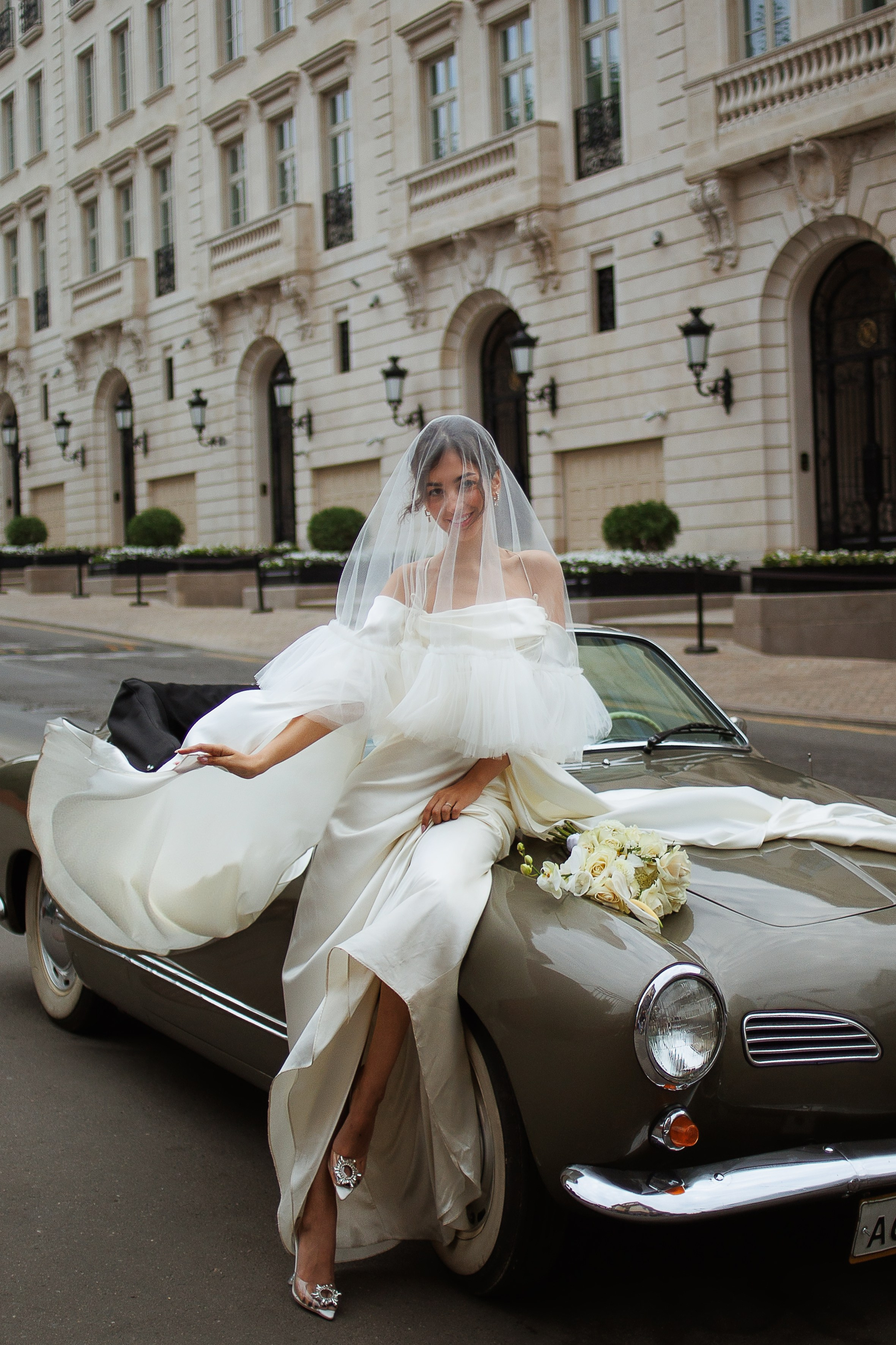 Ретро машина Анна и Владислав. Марковкина КрисТина