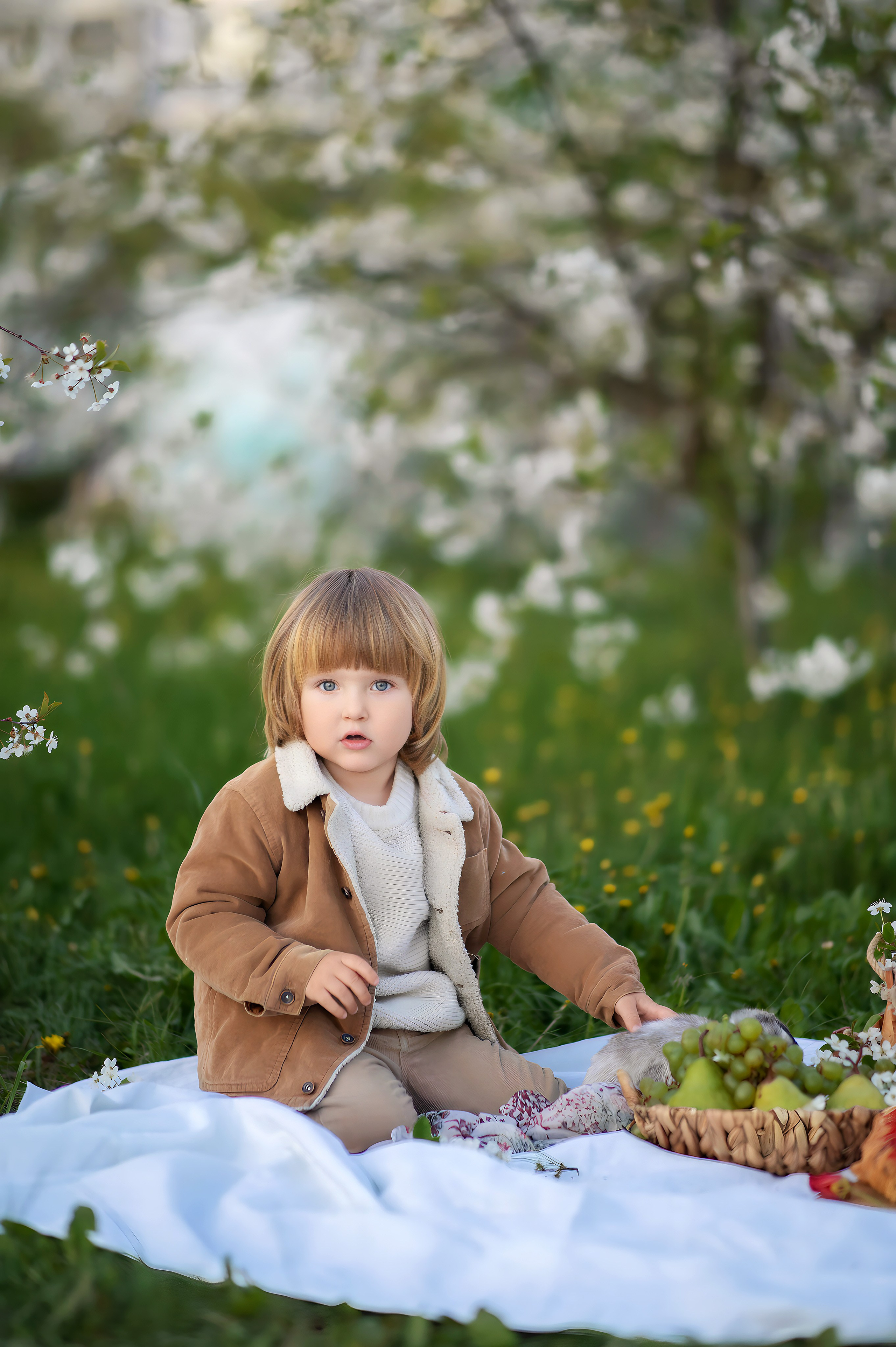 Цветущие сады. Детский и семейный фотограф Москва Рязань