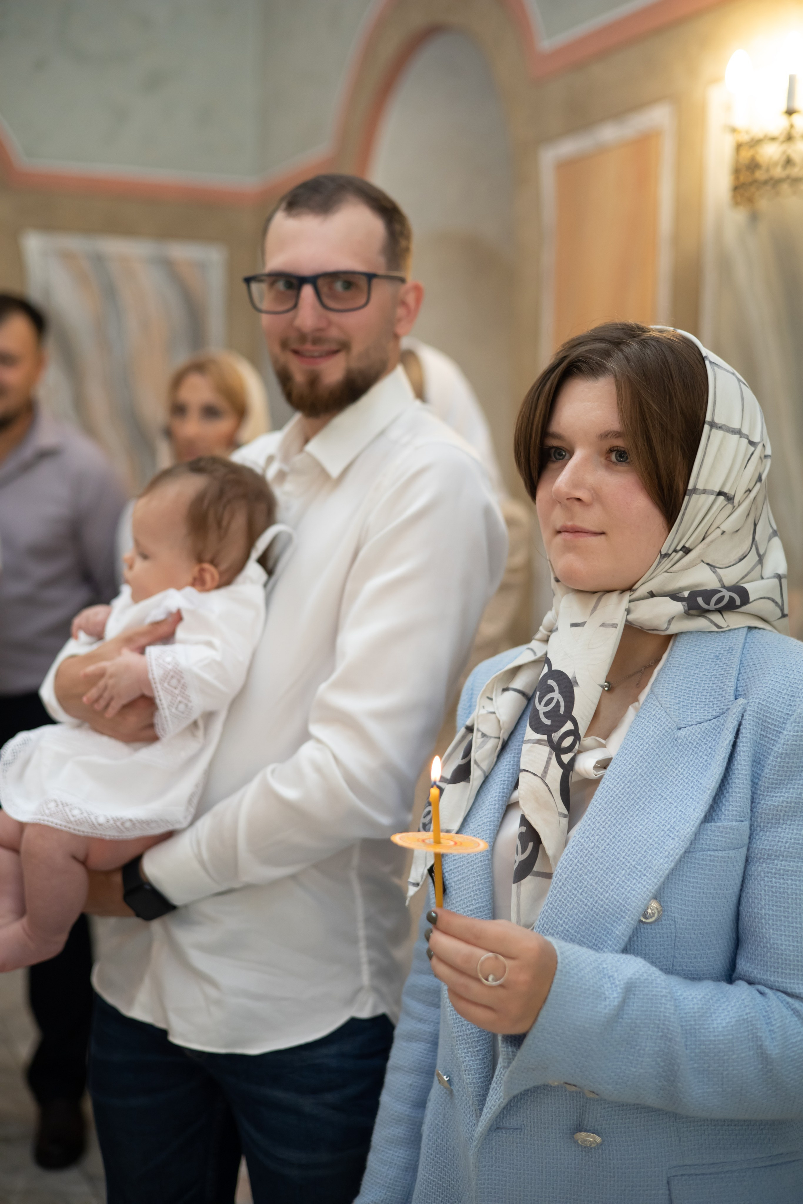 Крестины. Семейная и портретная съёмка в Москве