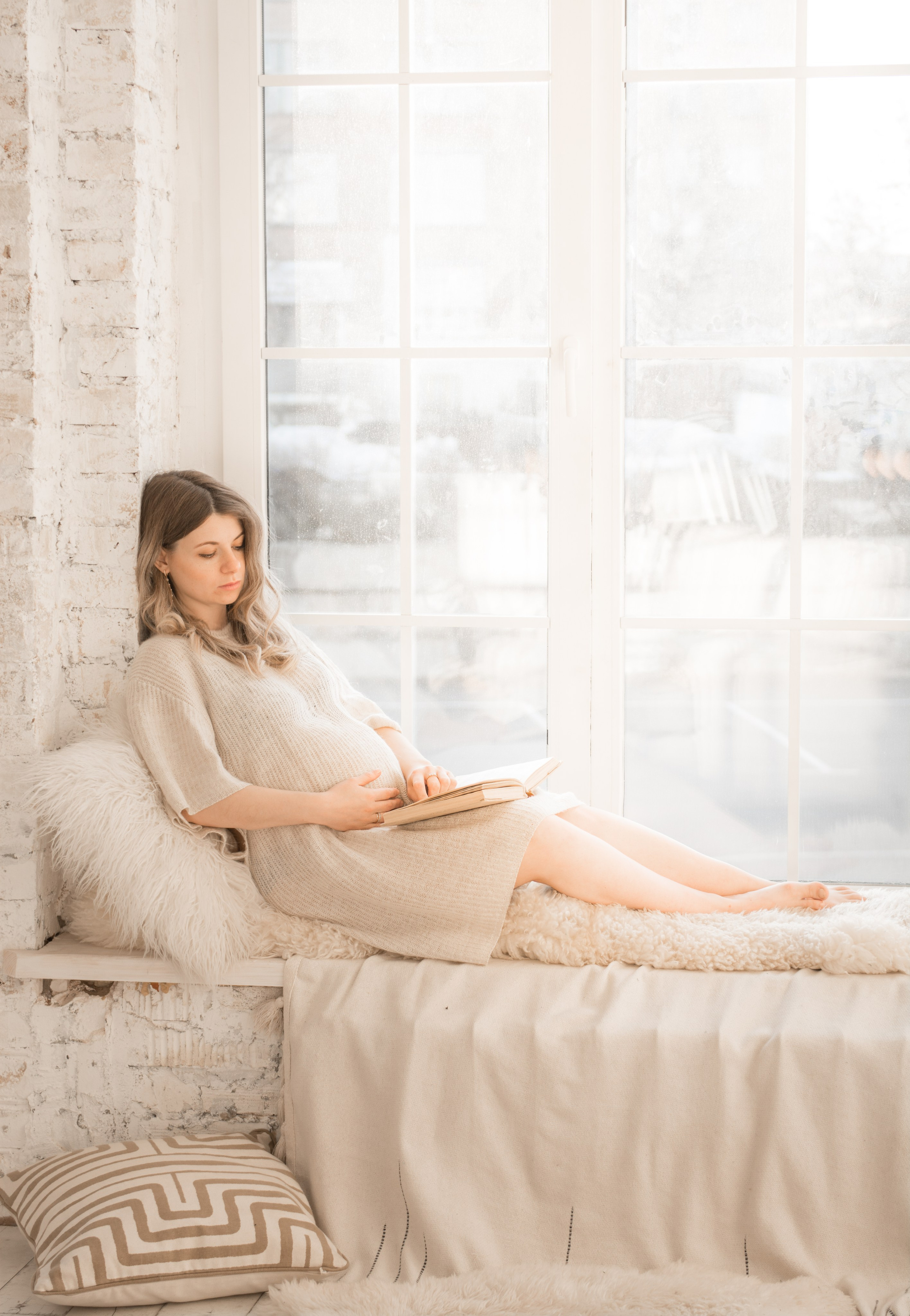 Фотосессия беременности в интерьере. Фотосессия беременности — Крылова Натали — Москва