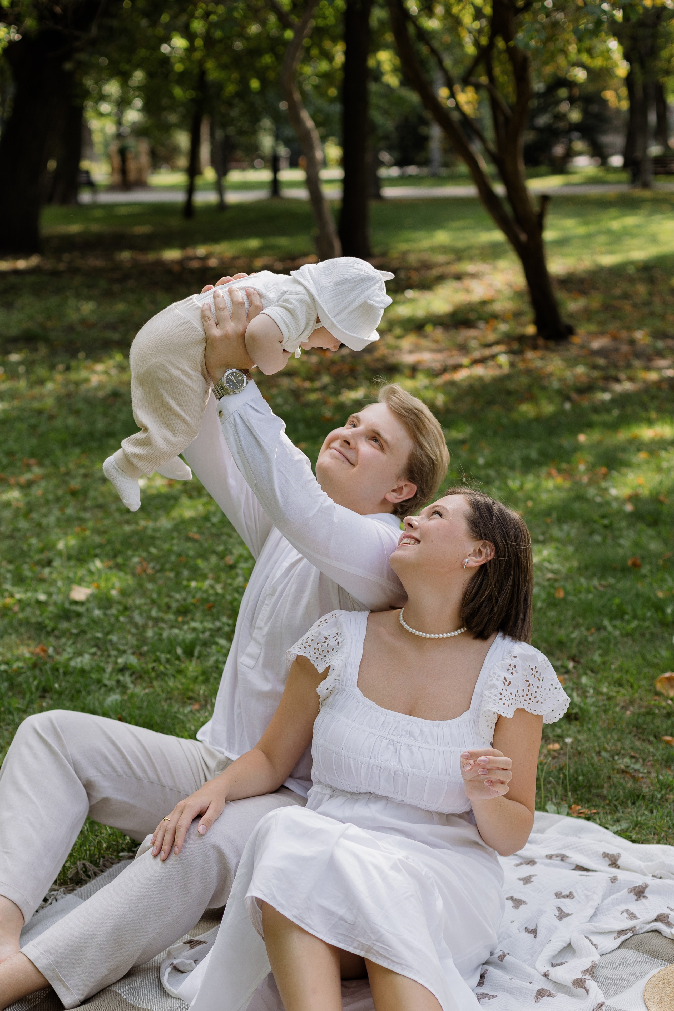Семейная фотосессия с младенцем. Свадебный и семейный фотограф в Самаре Катя Боб