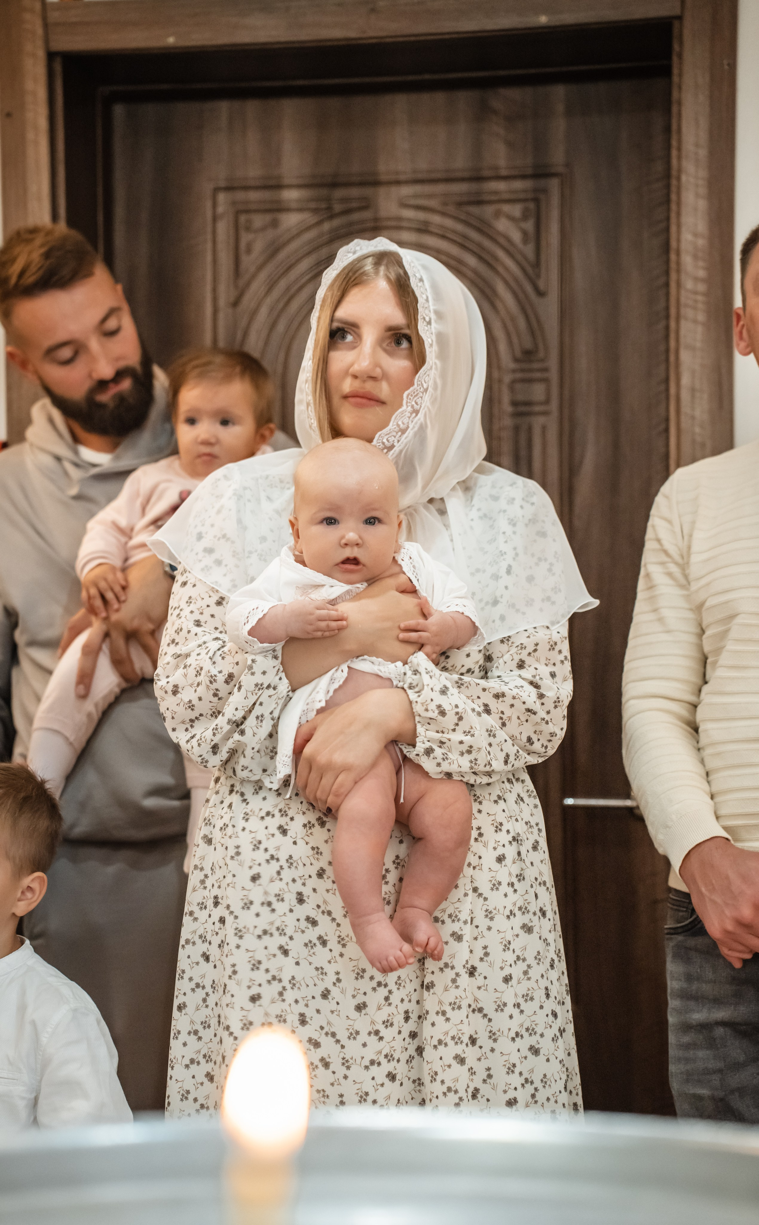 Крещение Анны в хаме Дмитрия Солунского. Фотограф на Крещение Тула и Венчание в Туле, детский и семейный фотограф