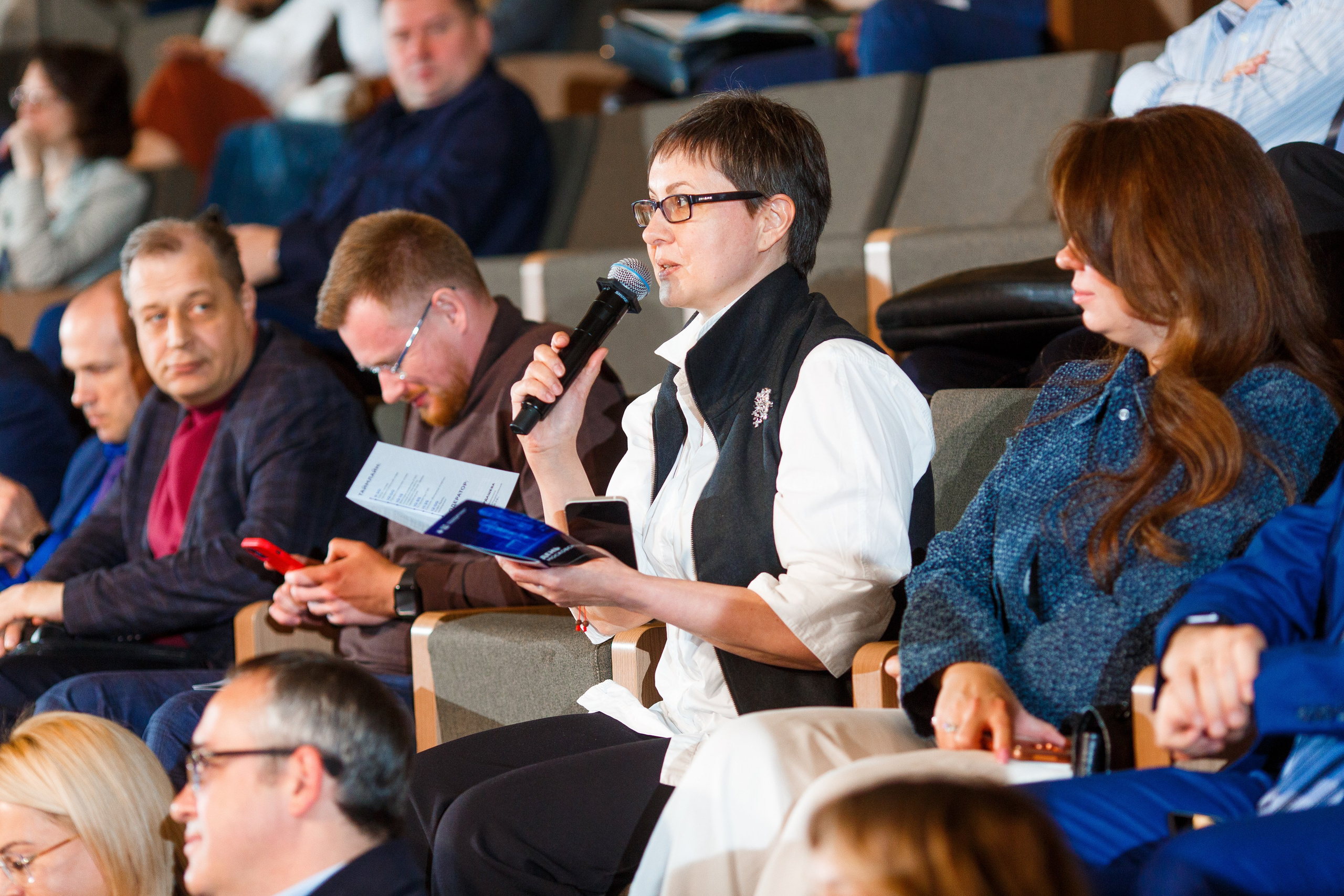 Фотосъемка конференции ГЧП в Сбер-сити. Репортажный фотограф Борис Геер