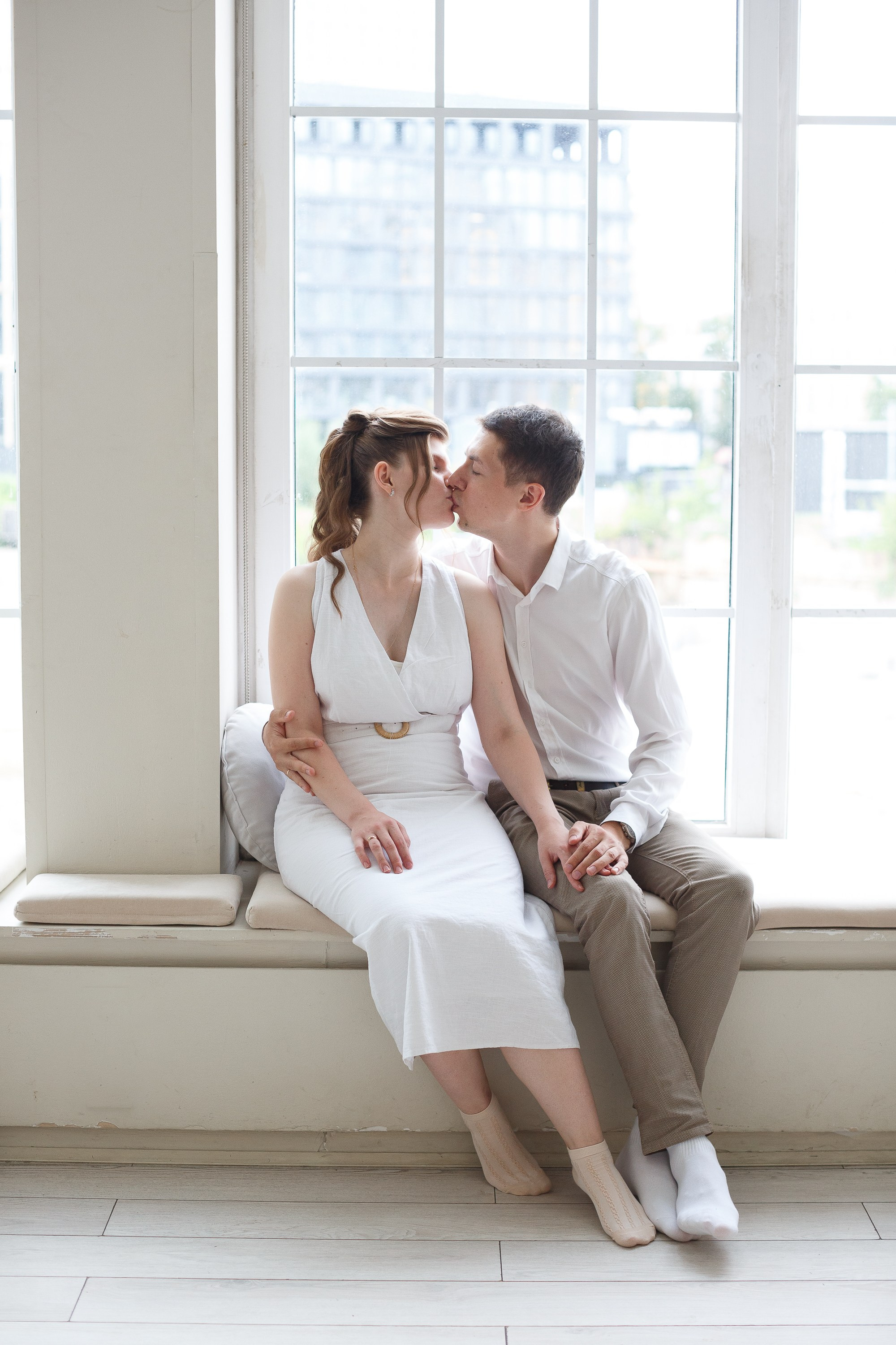 Фотосессия для семьи в студии