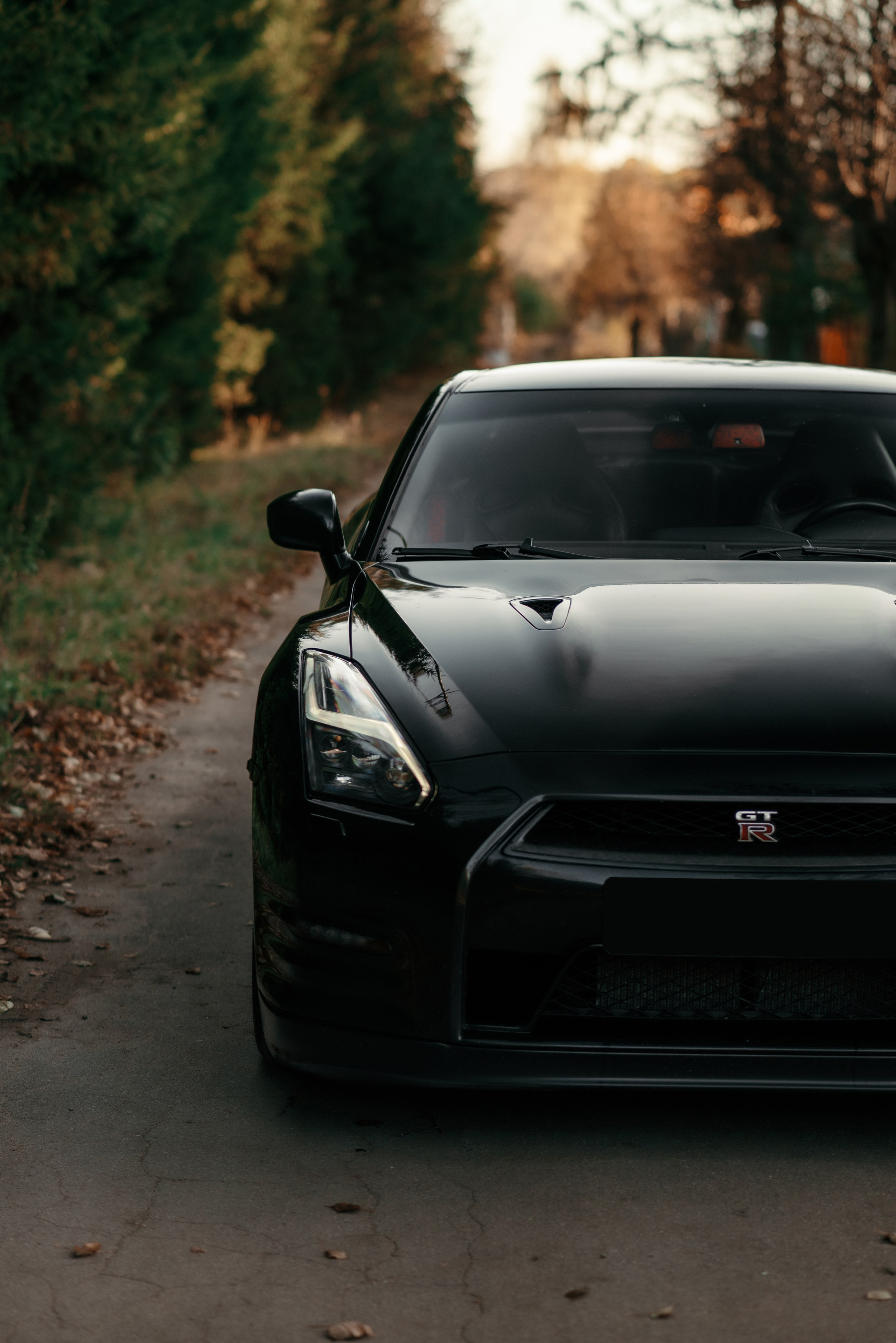 Nissan GT-R35 autumn vibe. DeLorein