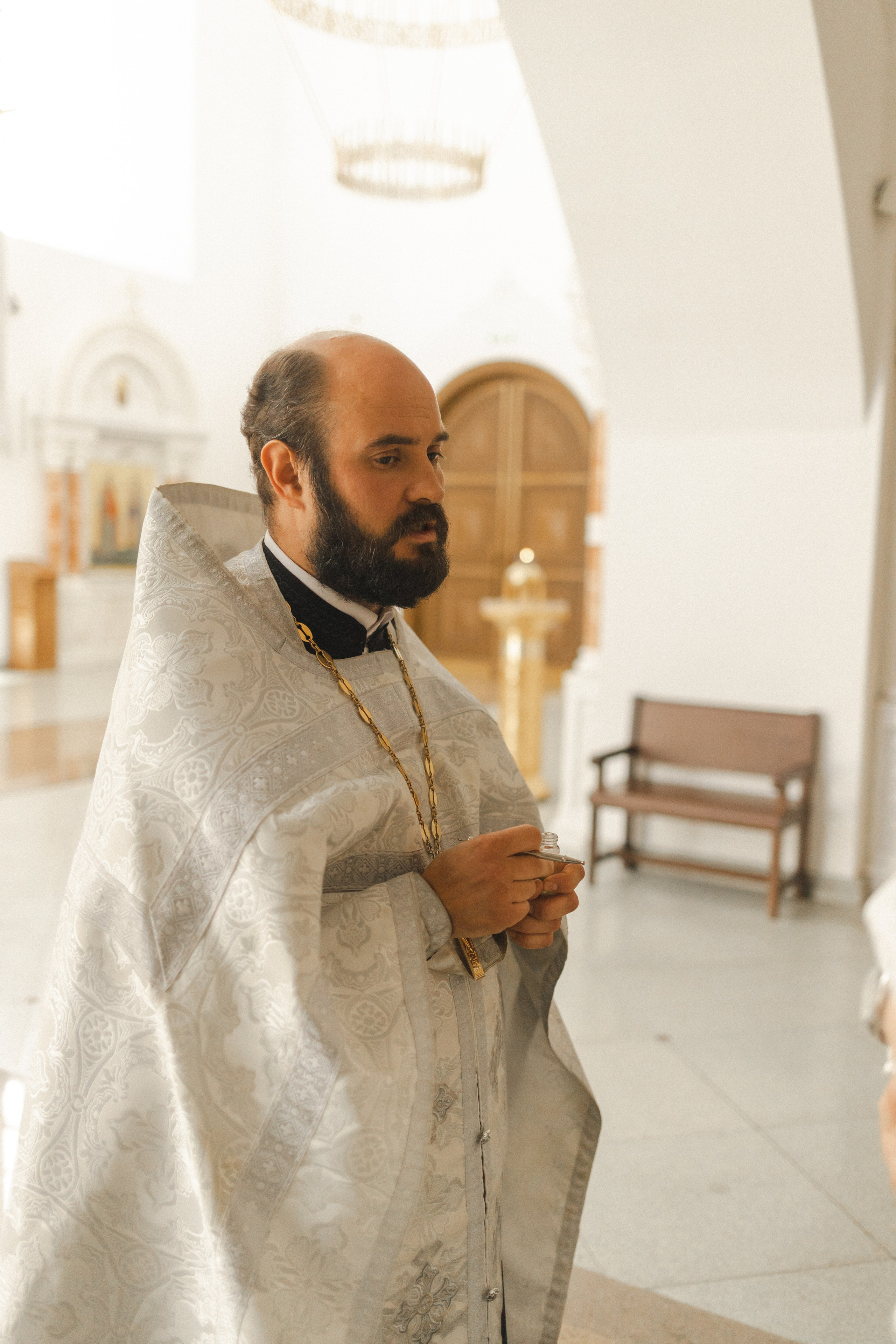 Крещение Стефании. Семейный фотограф в Москве