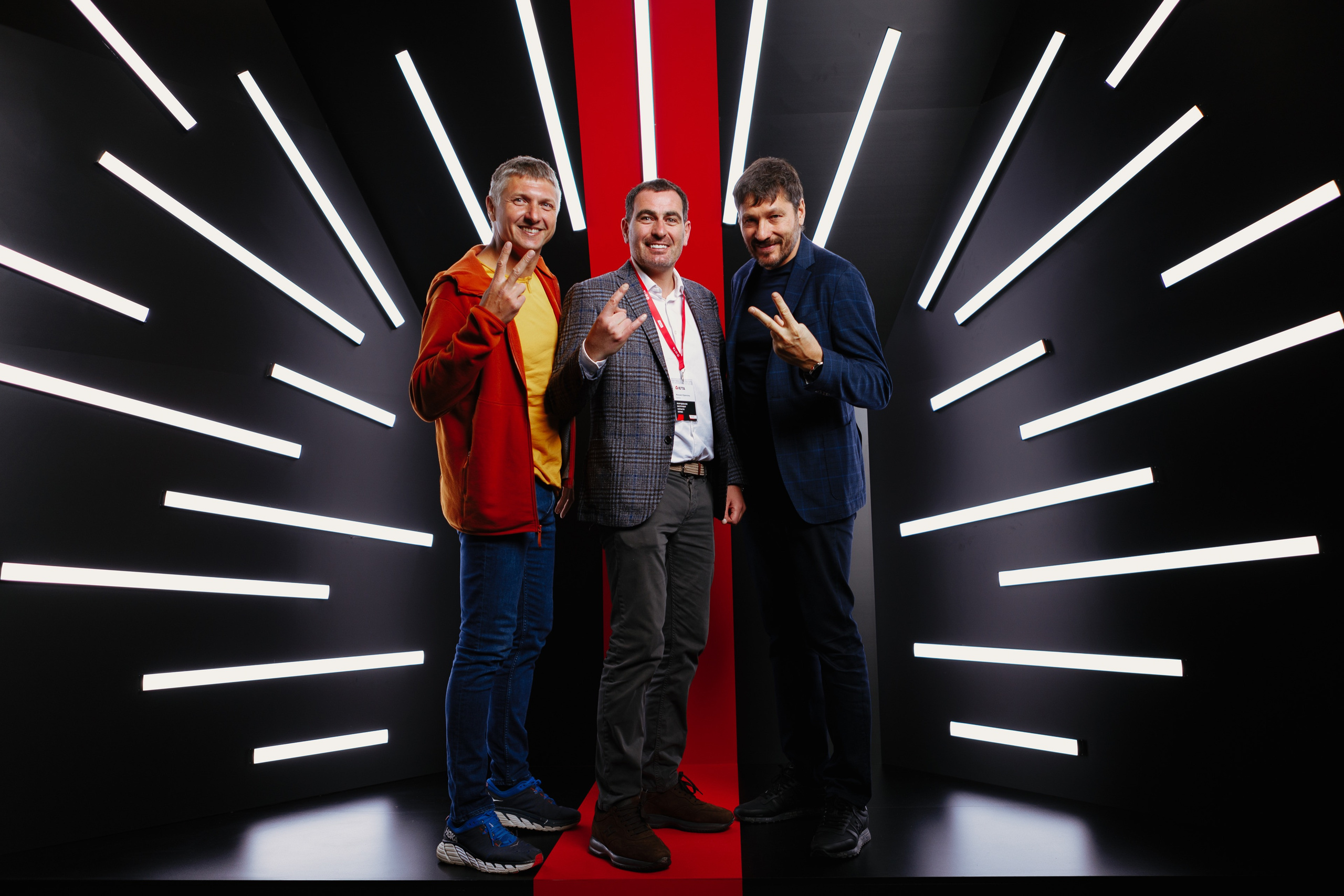 Photo zone of the UTA company. Commercial photographer | Anton Ermakov