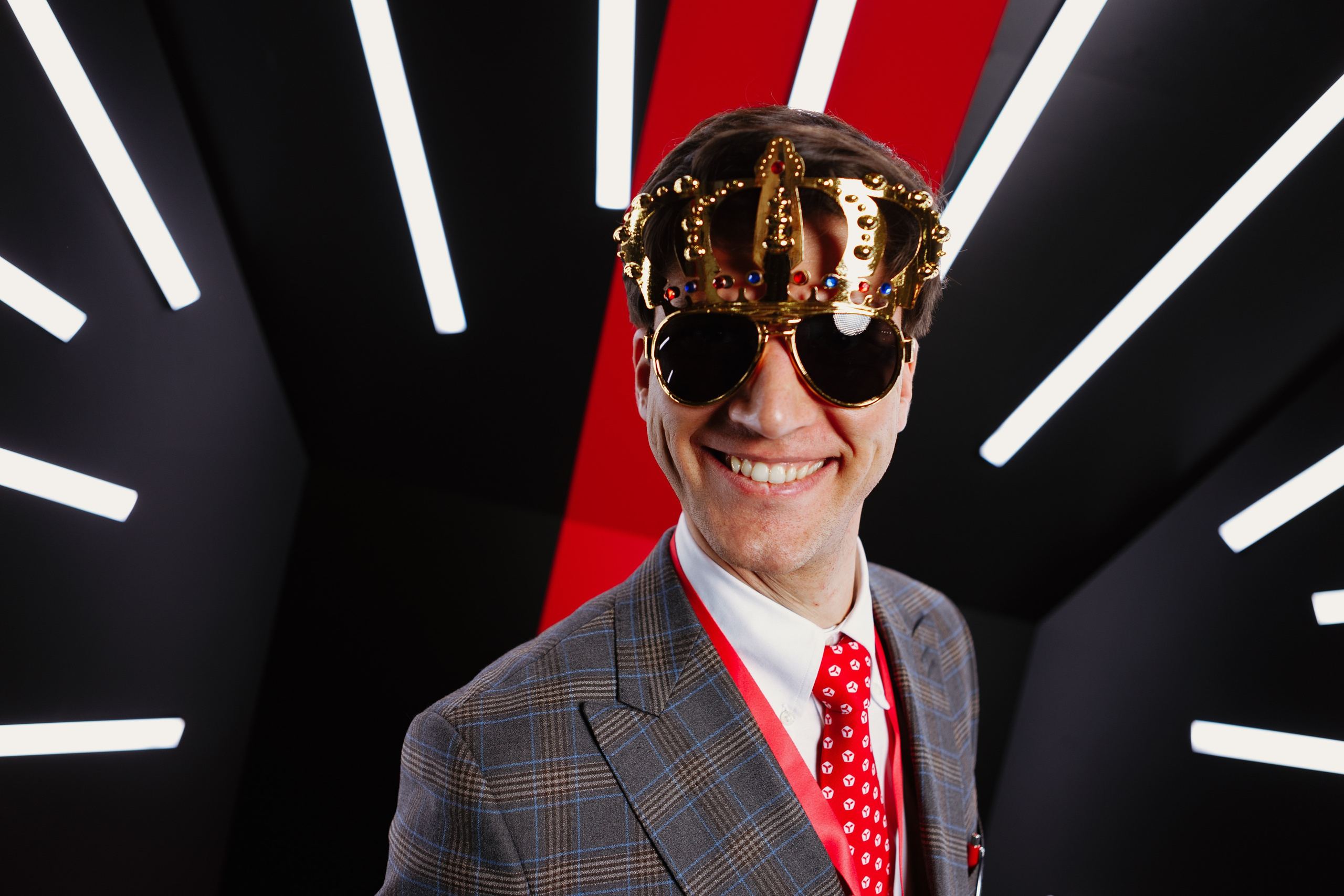 Photo zone of the UTA company. Commercial photographer | Anton Ermakov