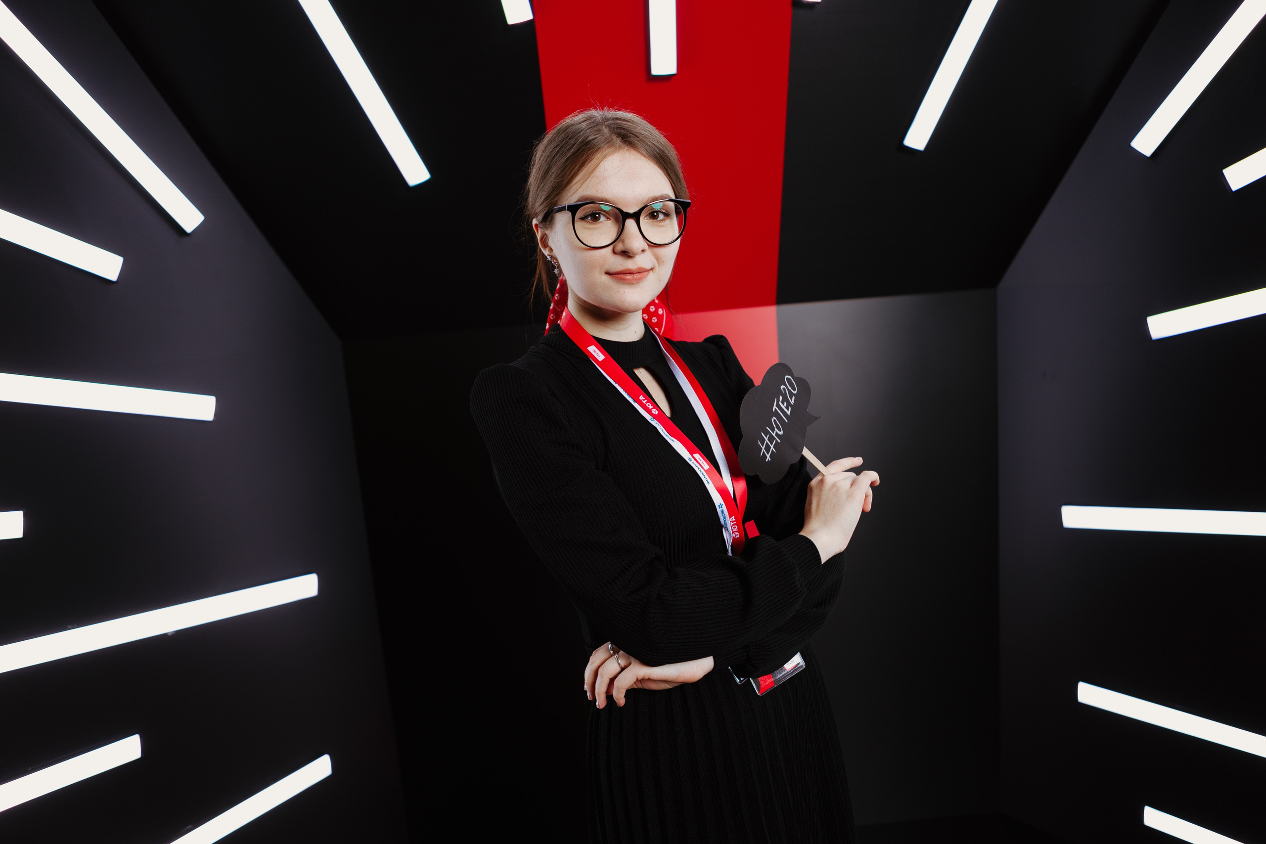 Photo zone of the UTA company. Commercial photographer | Anton Ermakov