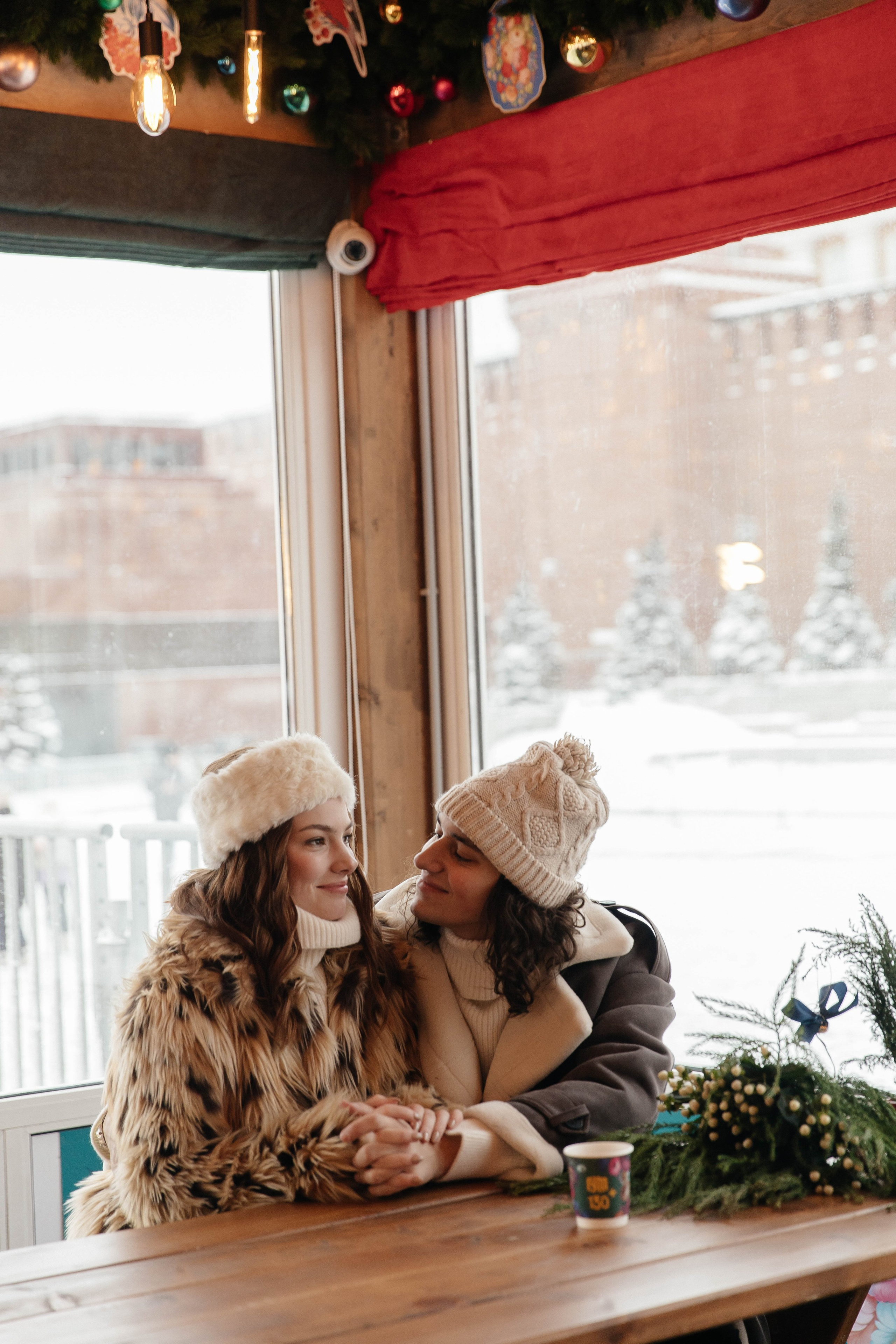 Зимняя история любви. Фотограф индивидуальных женских портретов и LOVEstory в Москве